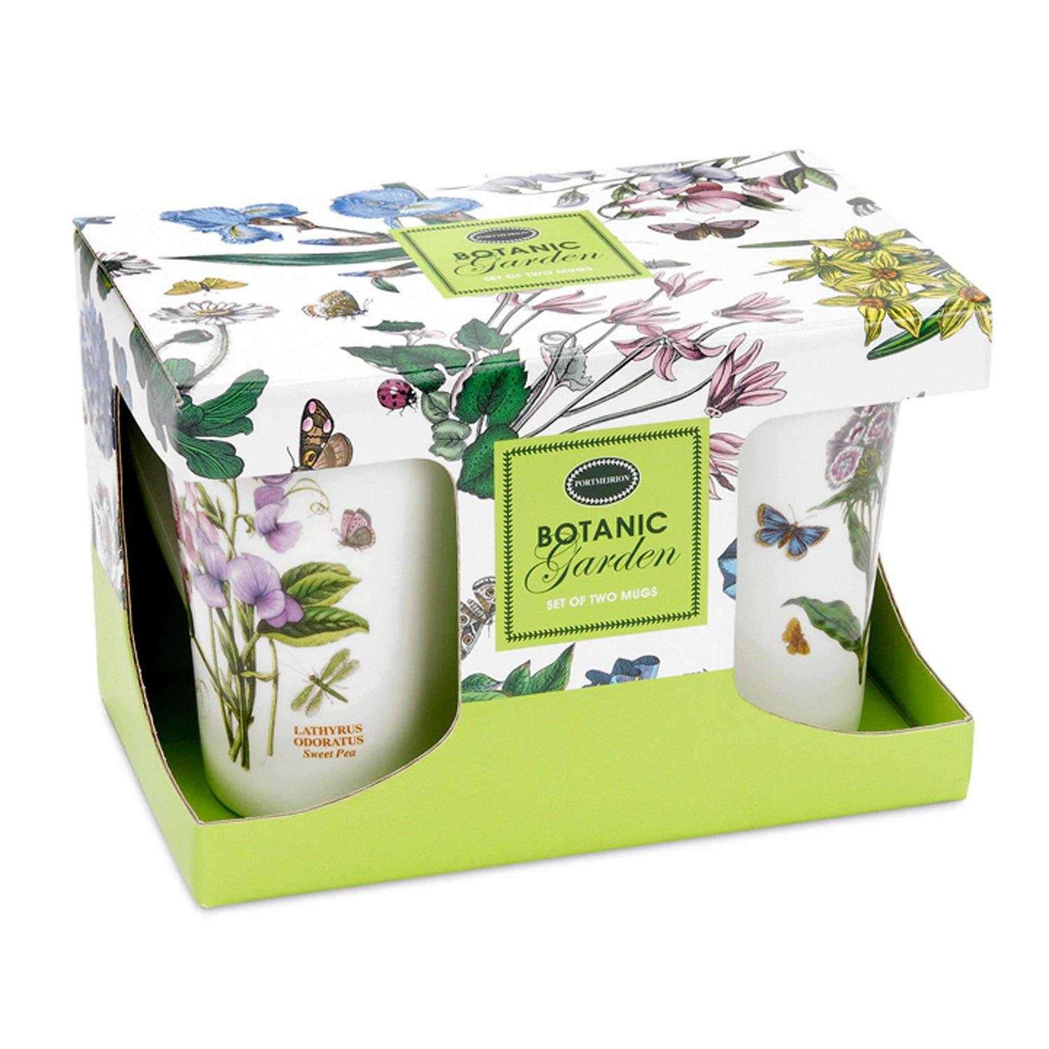 Portmeirion Botanic Garden  Botanic Garden Set Of 2 Manadarin Mugs - Neutral