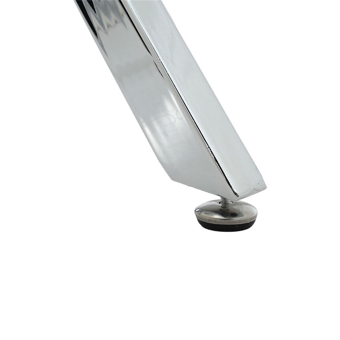 Silver - Kabinet UK - Modern Futuristic Glass Coffee End Table - 6