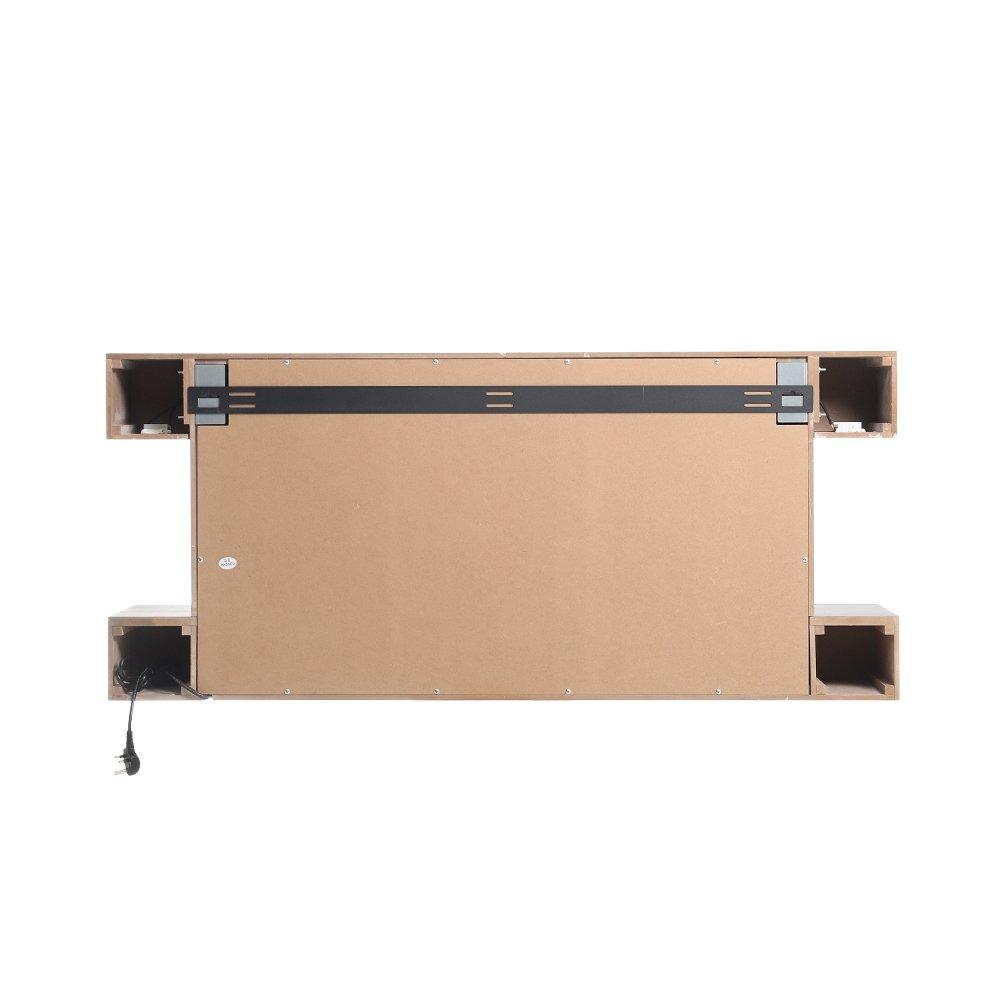 Black - Kabinet UK - 52inch Wall Mounted Electric Fireplace with Remote - 7