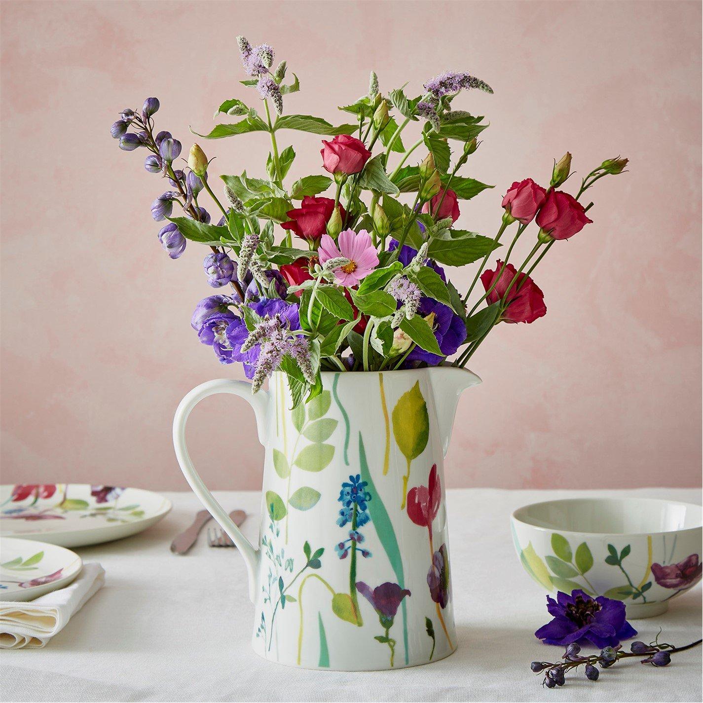 Multi - Portmeirion Water Garden - Portmeirion Water Garden Large Jug - 3