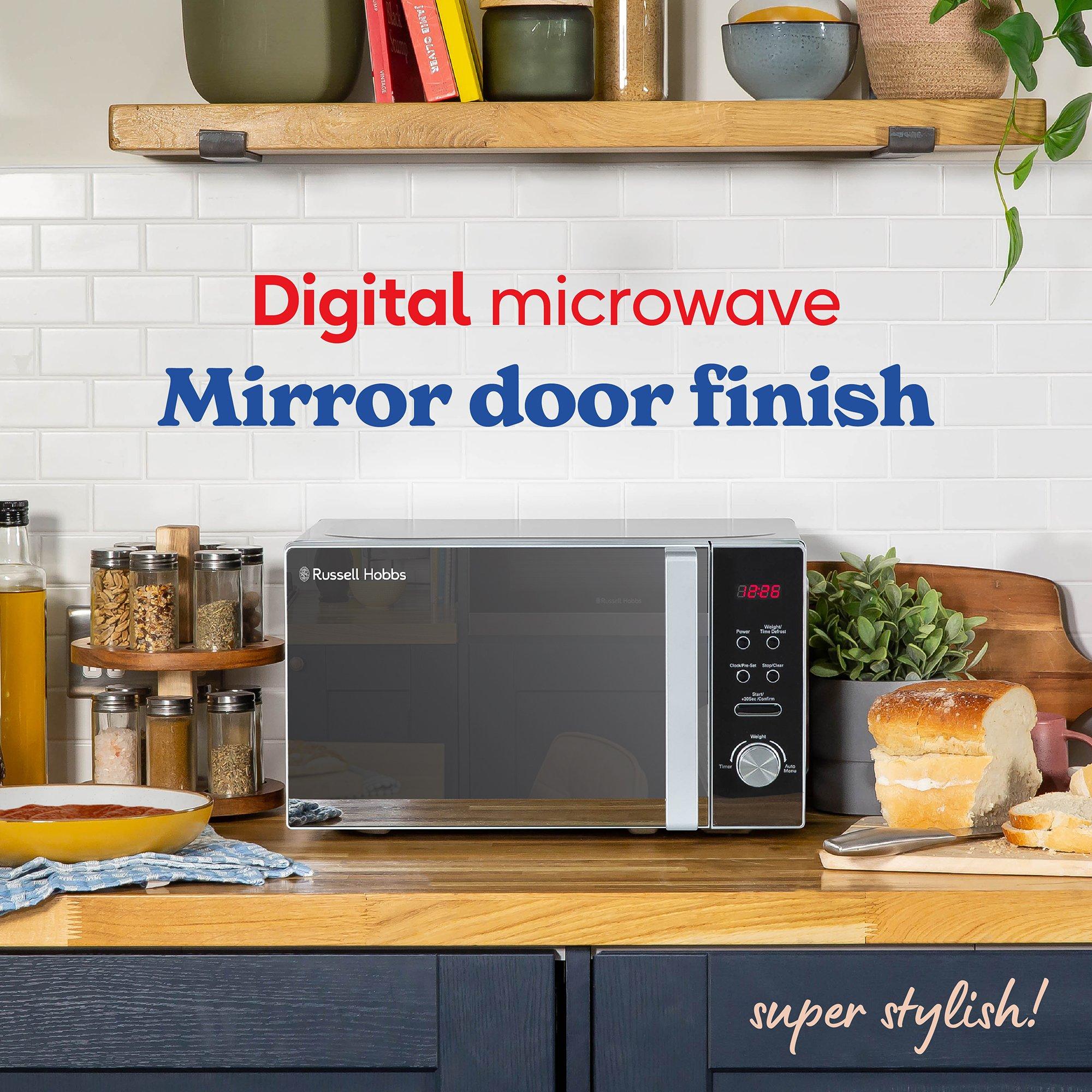 Silver - Russell Hobbs - 20 Litre Silver Digital Microwave - 3