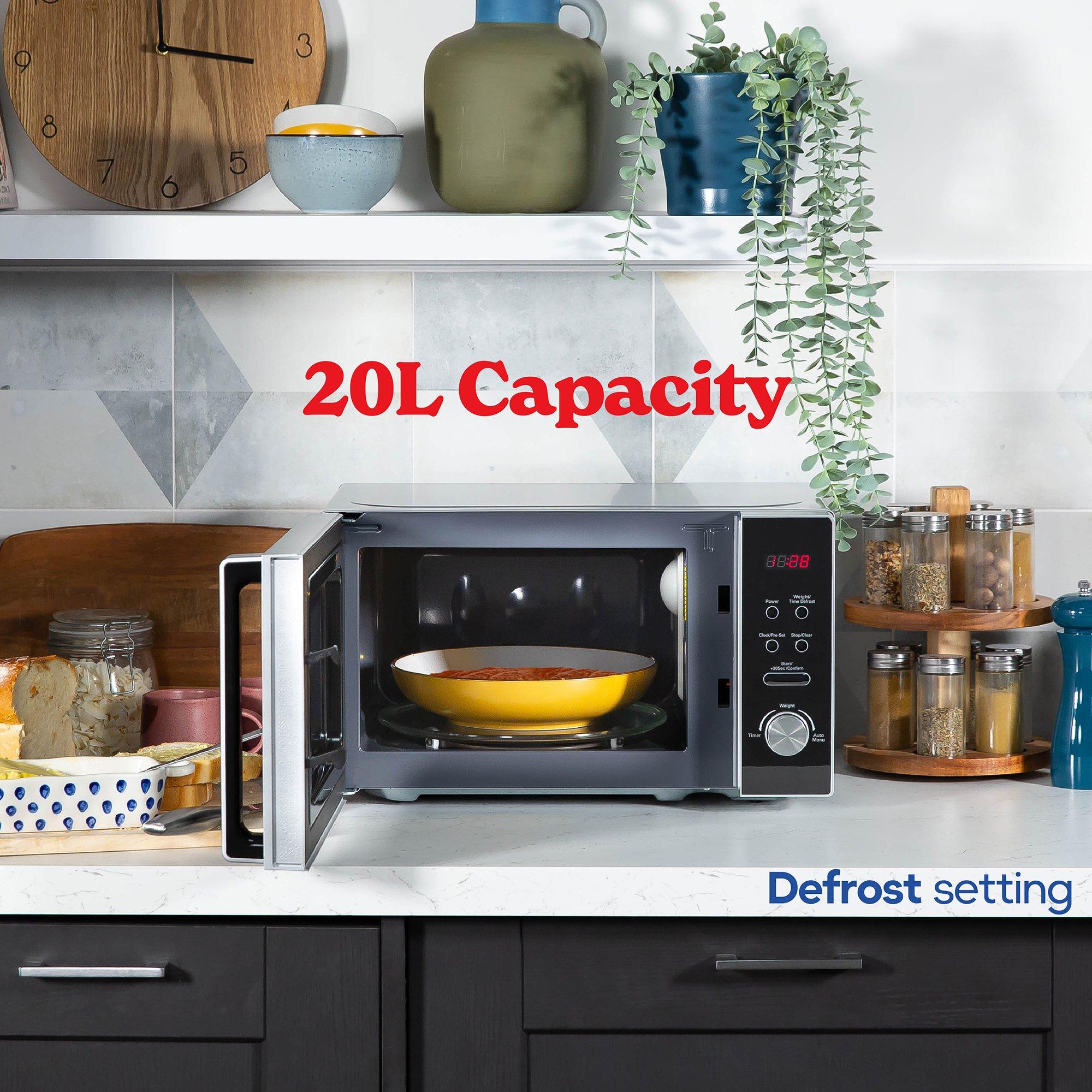 Silver - Russell Hobbs - 20 Litre Silver Digital Microwave - 5