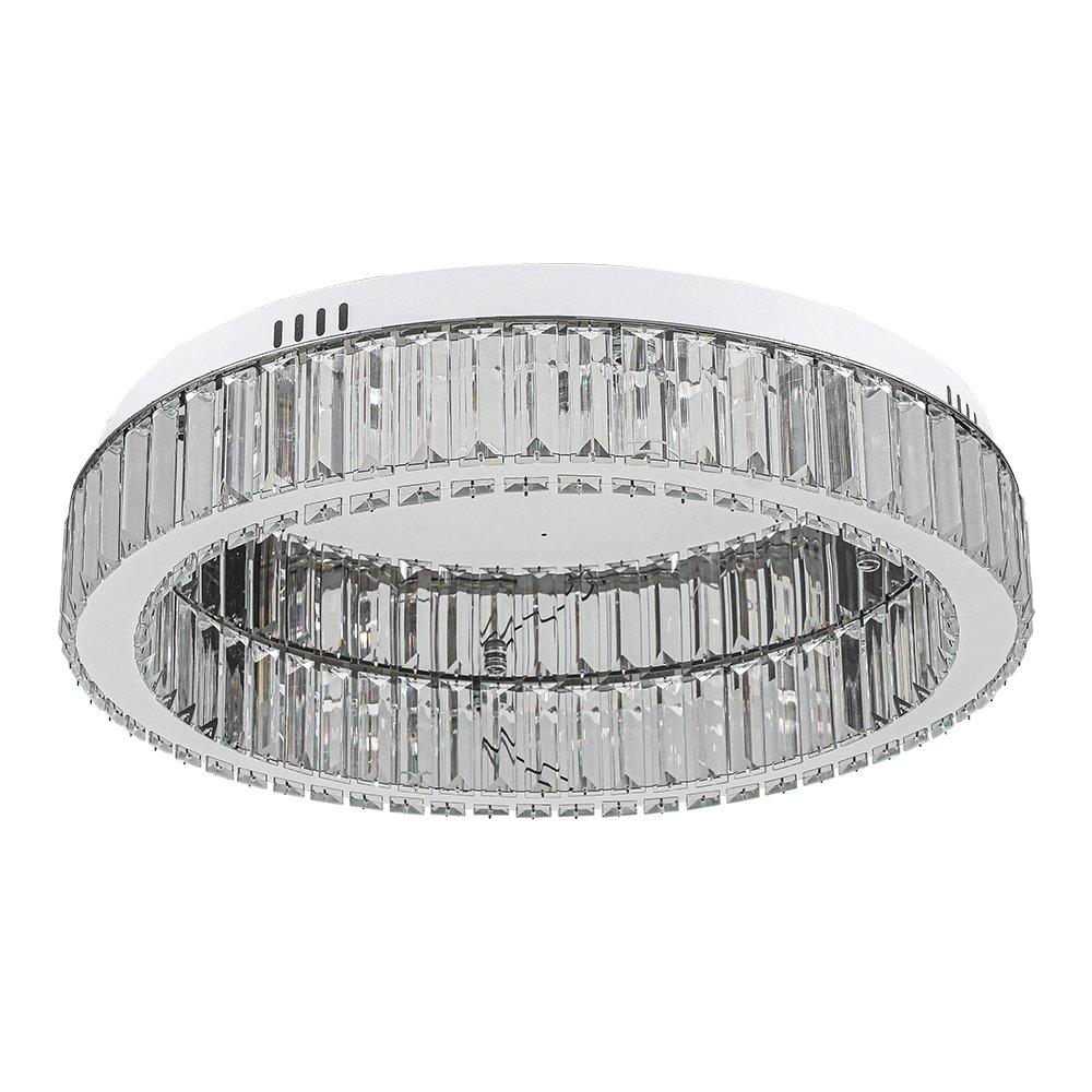 White - Kabinet UK - Modern Round Crystal Ceiling Light - 3