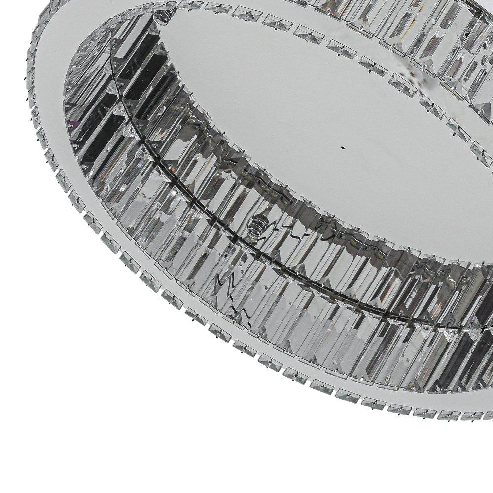 White - Kabinet UK - Modern Round Crystal Ceiling Light - 5