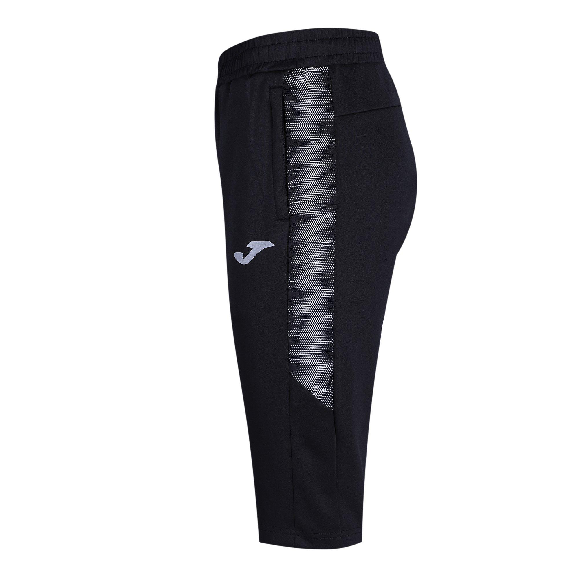 Black - Joma - three quarter Tracksuit Bottoms Mens - 3