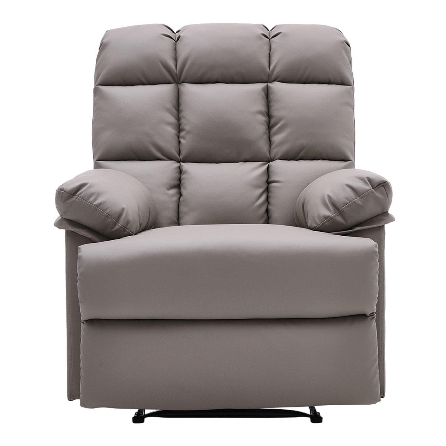 Kabinet UK Faux Leather Upholstered Recliner Armchair