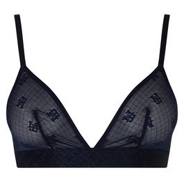 Tommy Hilfiger Sheer Monogram Bralette