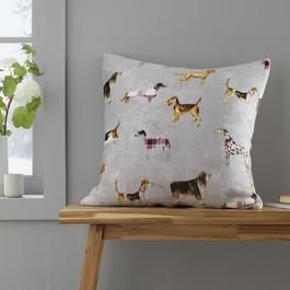 Catherine Lansfield Country Dogs Soft Touch Cushion