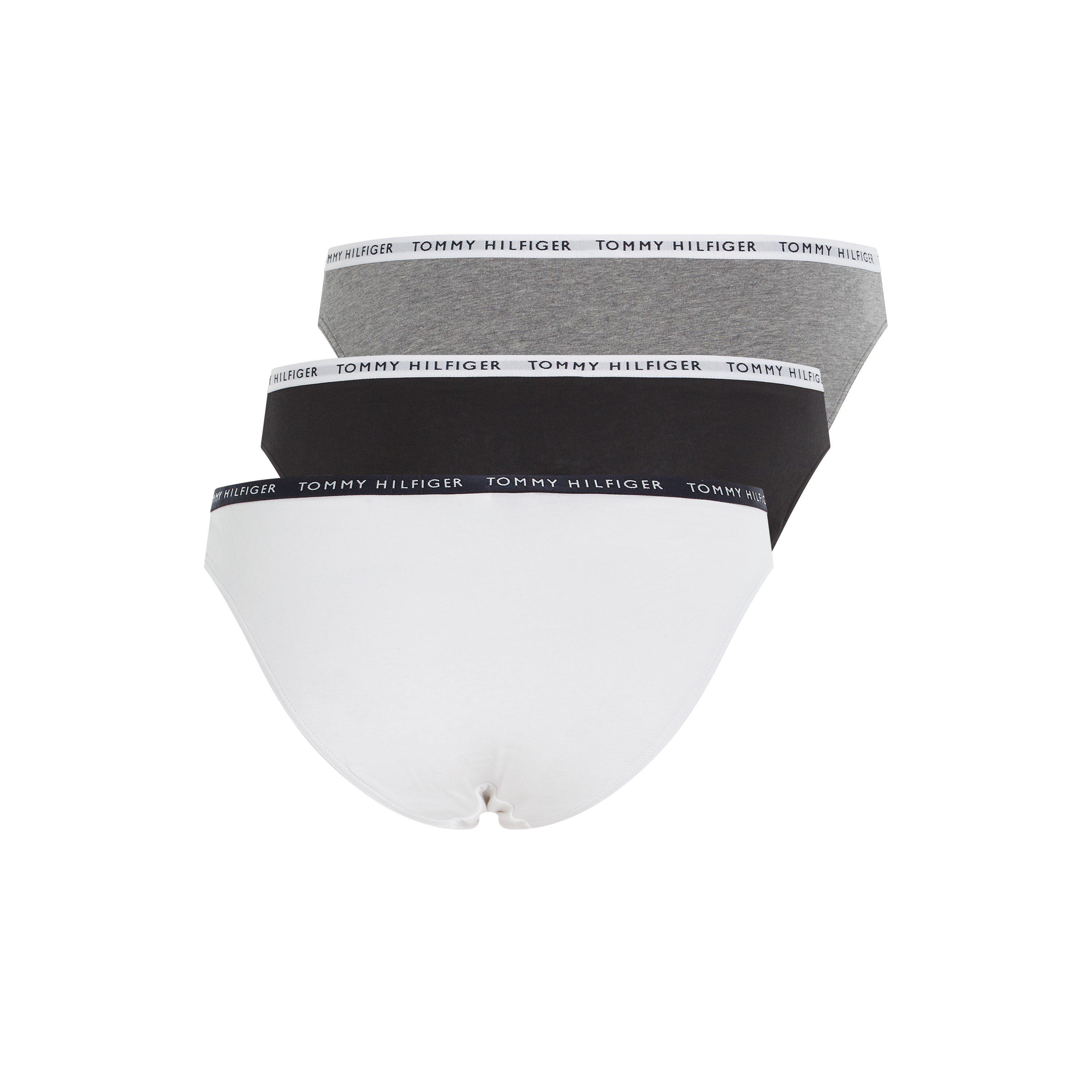 Siva/Bijela/Crna - Tommy Hilfiger - 3 Pack Briefs - 8