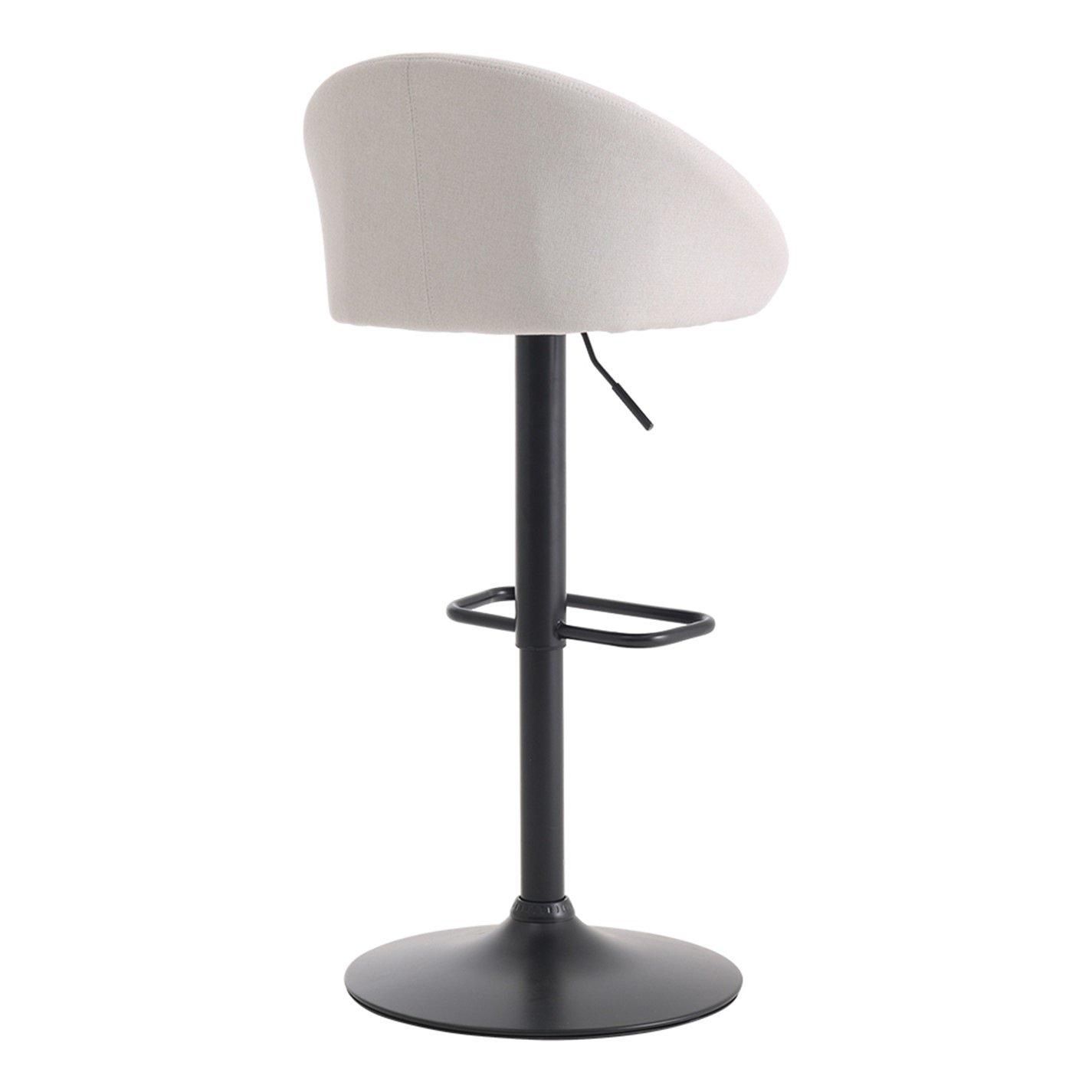 White Black - Kabinet UK - 2 Set Chic Swivel Breakfast Bar Stools - 4