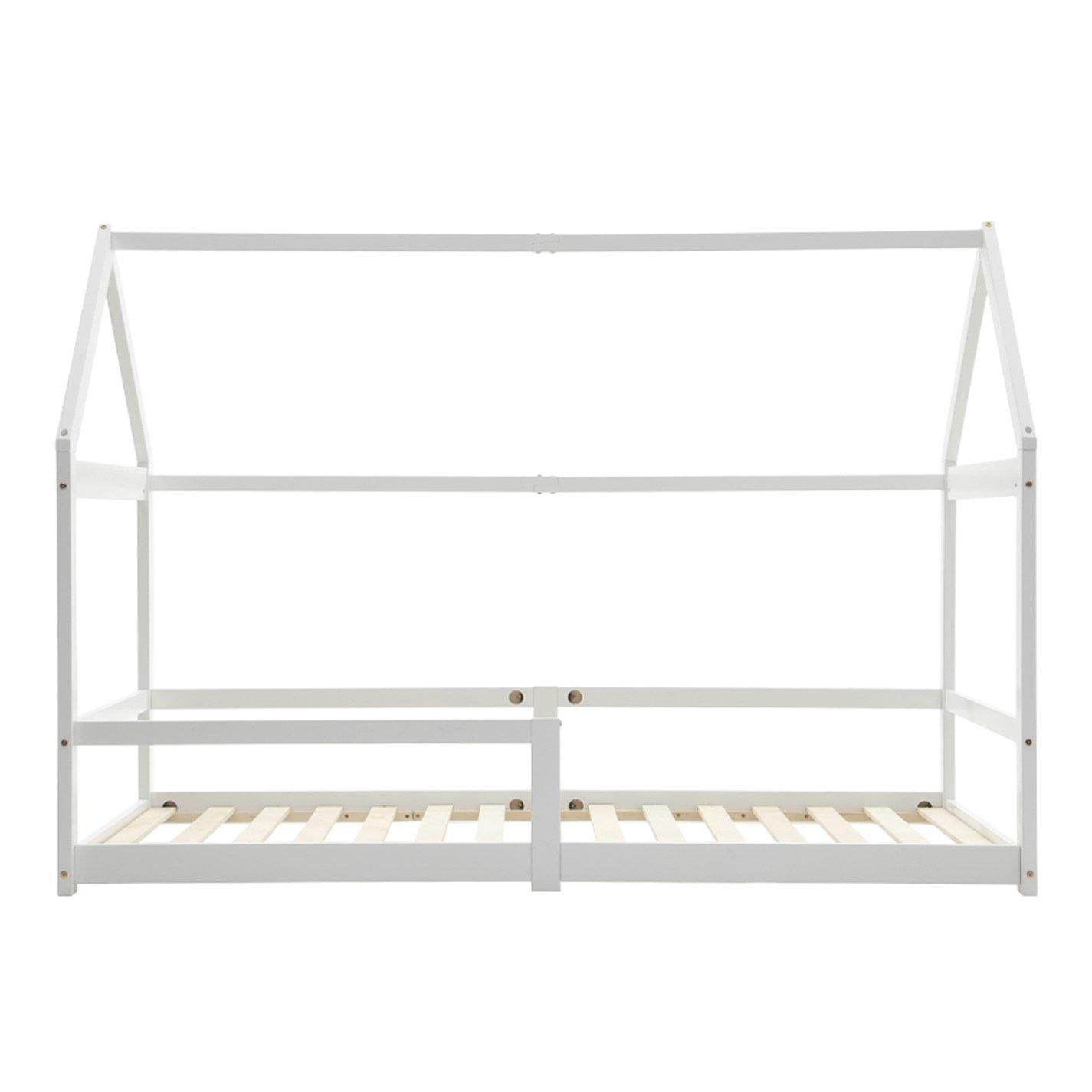 White - Kabinet UK - Kids Pine Wood House Bed - 3