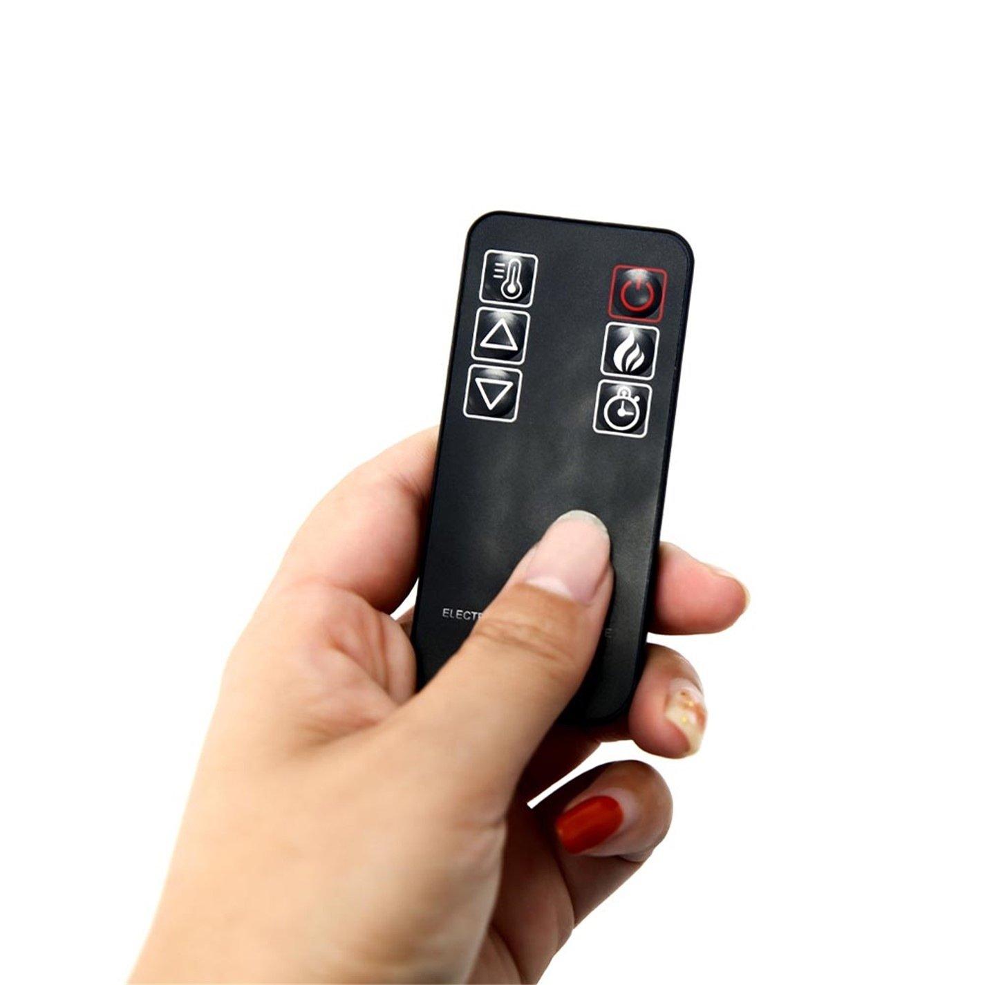 White - Kabinet UK - Contemporary Wall Mntd/Freestand Fireplace Mantel - 8