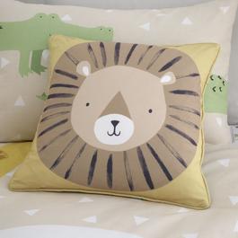 Catherine Lansfield Roarsome Animals Soft Touch Velvet Cushion