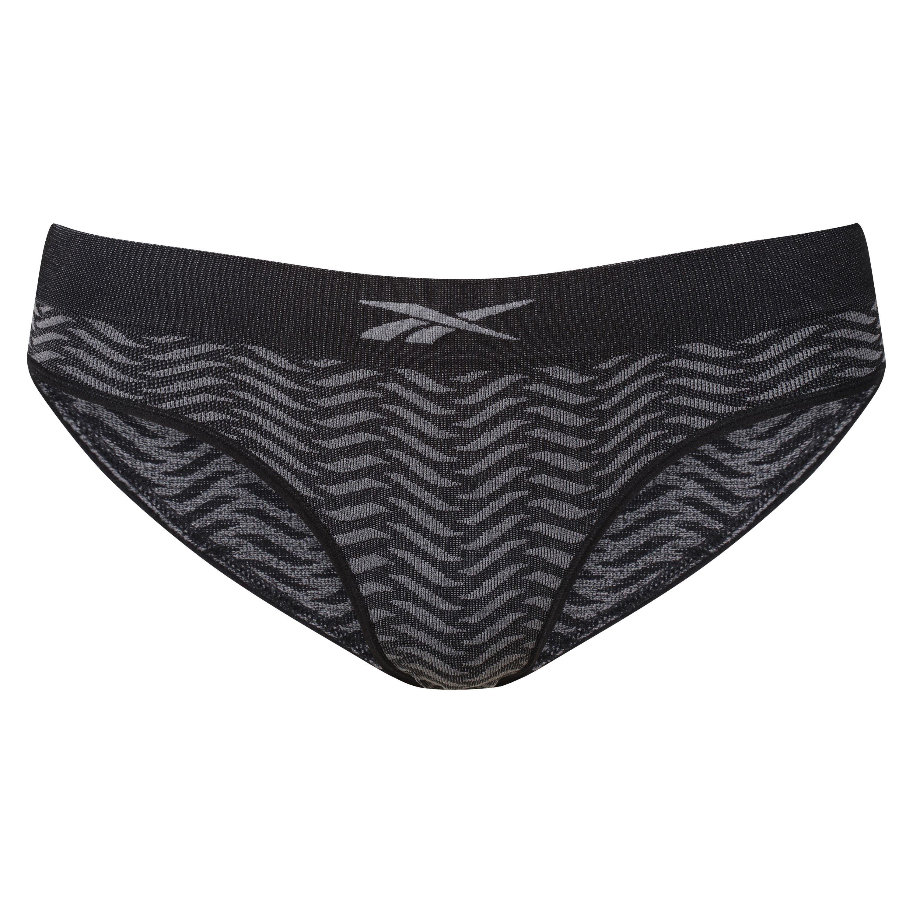 Zwart/Grijs - Reebok - 2 Pack Womens Briefs Ash - 2