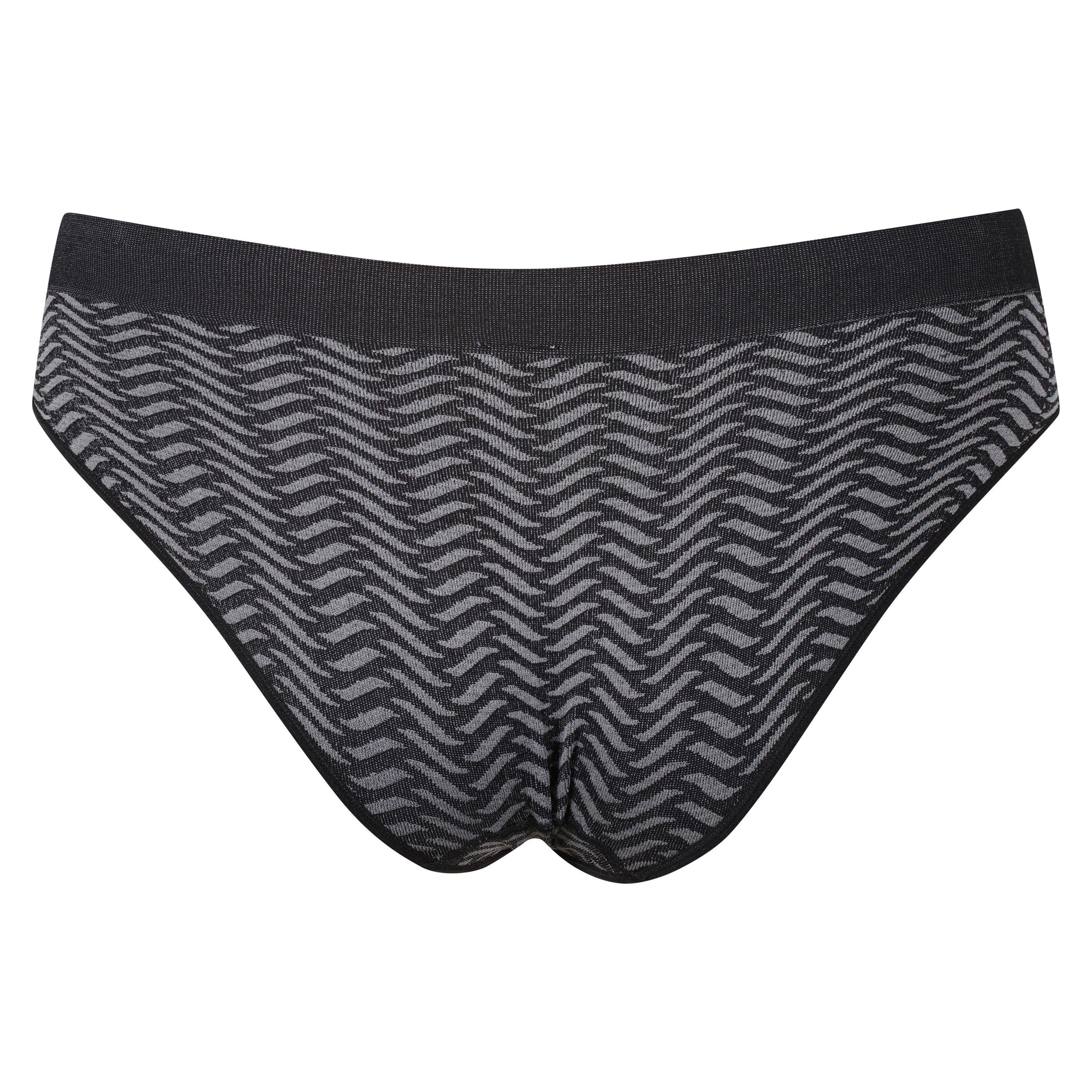 Zwart/Grijs - Reebok - 2 Pack Womens Briefs Ash - 3