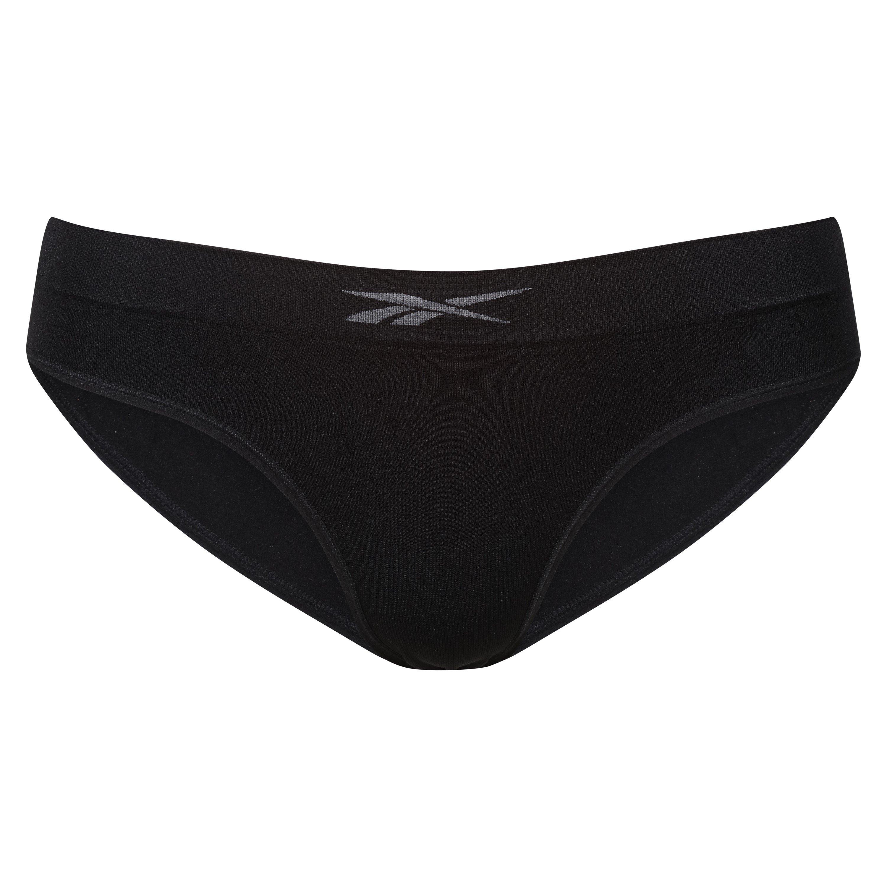 Zwart/Grijs - Reebok - 2 Pack Womens Briefs Ash - 5