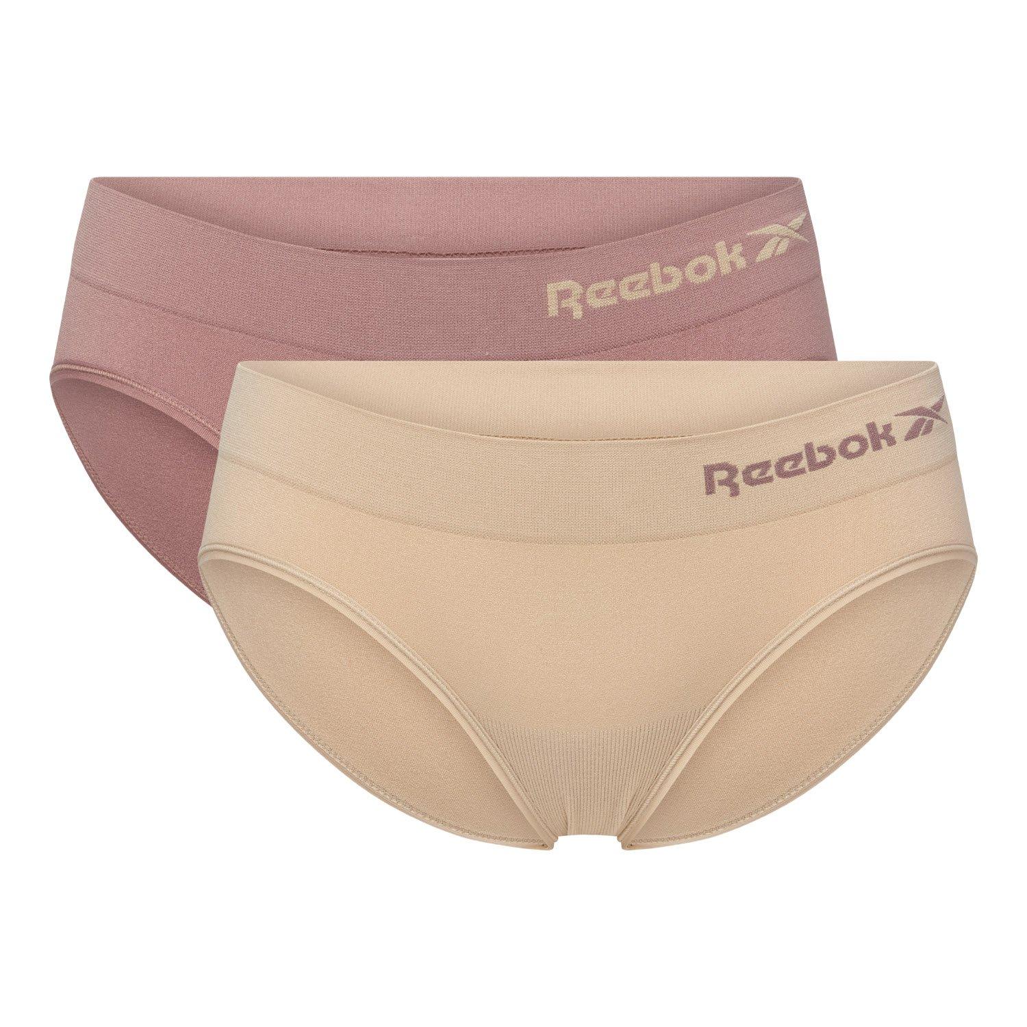Cocoa/Bge - Reebok - Reebok Womens 2 pack Briefs RAINA - 1