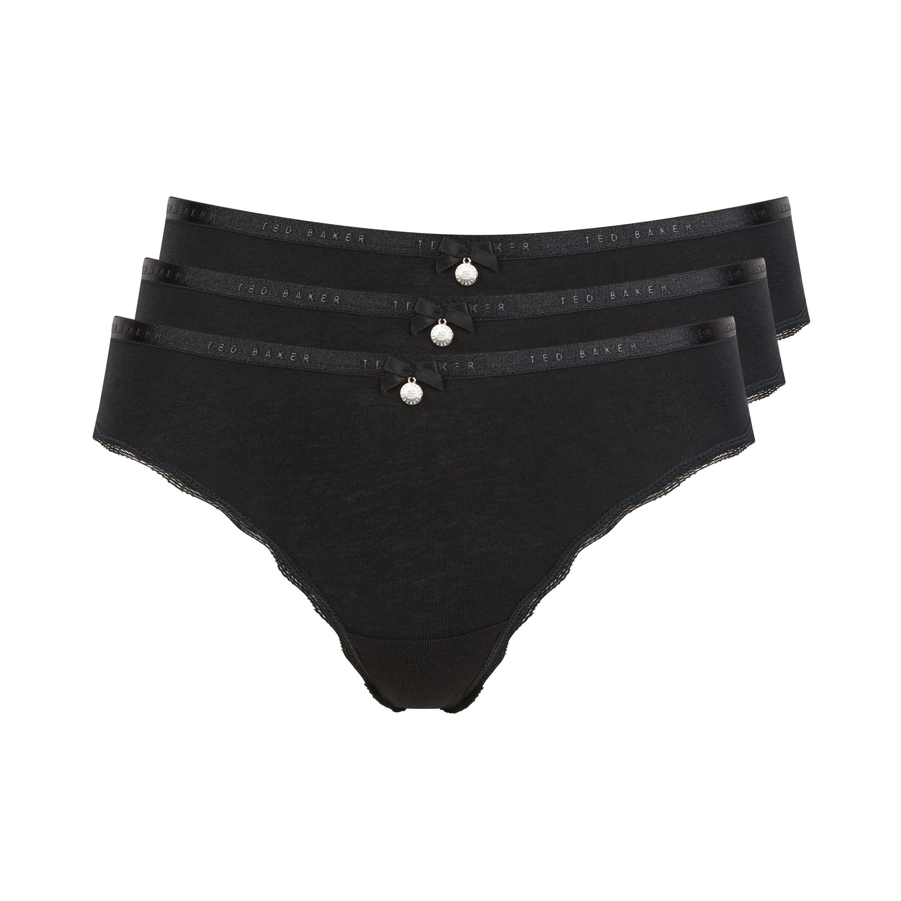 Jet Black - Ted Baker - Women's Harriot Thong - 1