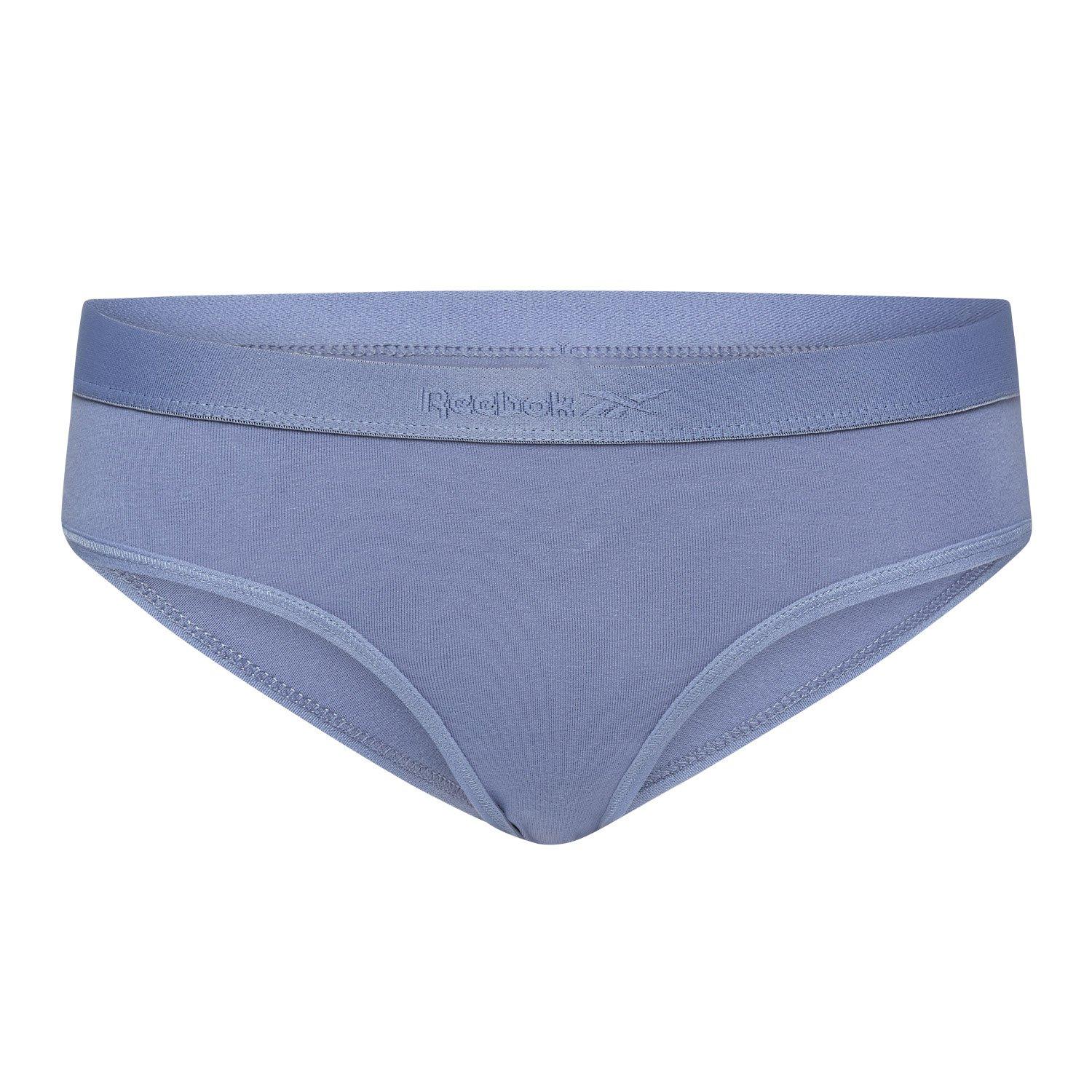Blu/Cocoa - Reebok - Reebok Womens 3 pack Briefs Dona - 4