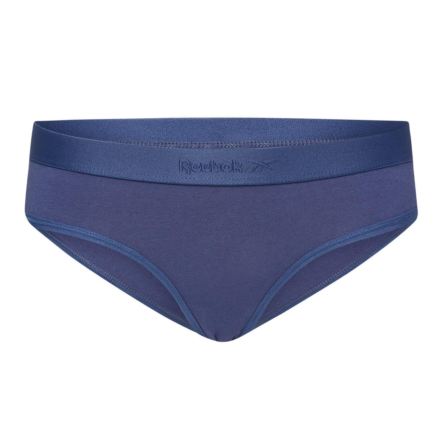 Blu/Cocoa - Reebok - Reebok Womens 3 pack Briefs Dona - 6