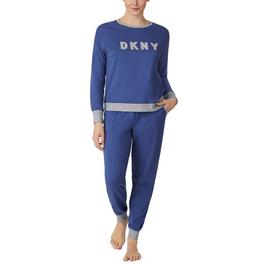 DKNY Logo Sweat and Jogger Set