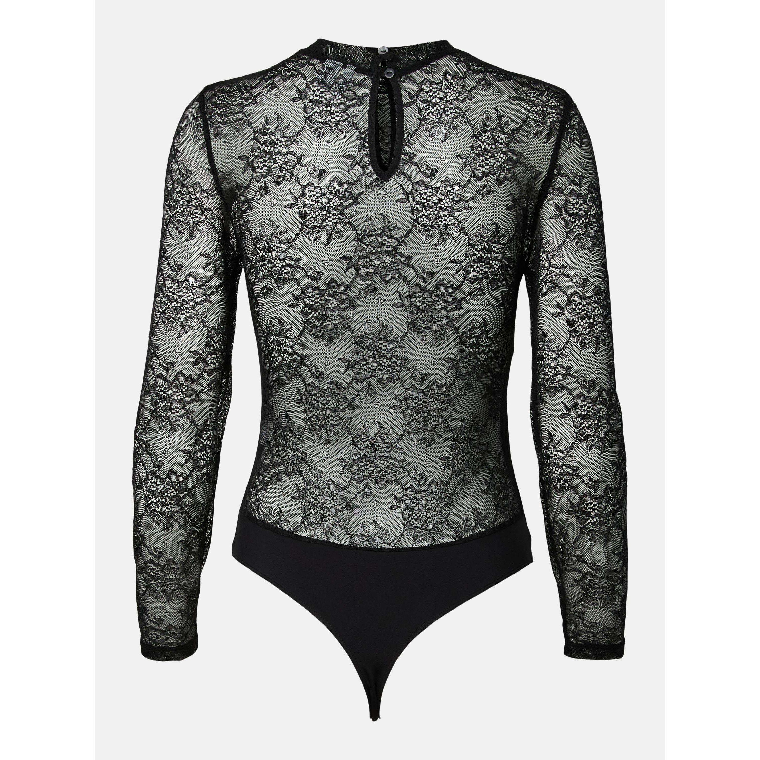 Preto - Pieces - Pieces Milly Ls Body Ld63 - 2