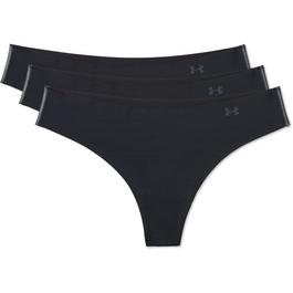 Under Armour 3 Pack Thongs Womens