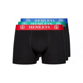 Henleys 3 Pack Boxers