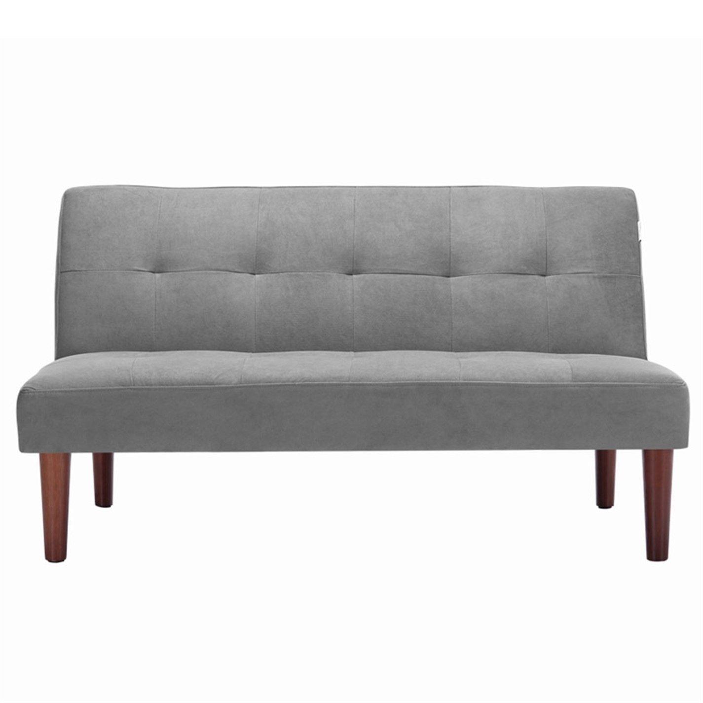 Dark Grey - Kabinet UK - Small Modern 2-Seater Sofa Bed - 3