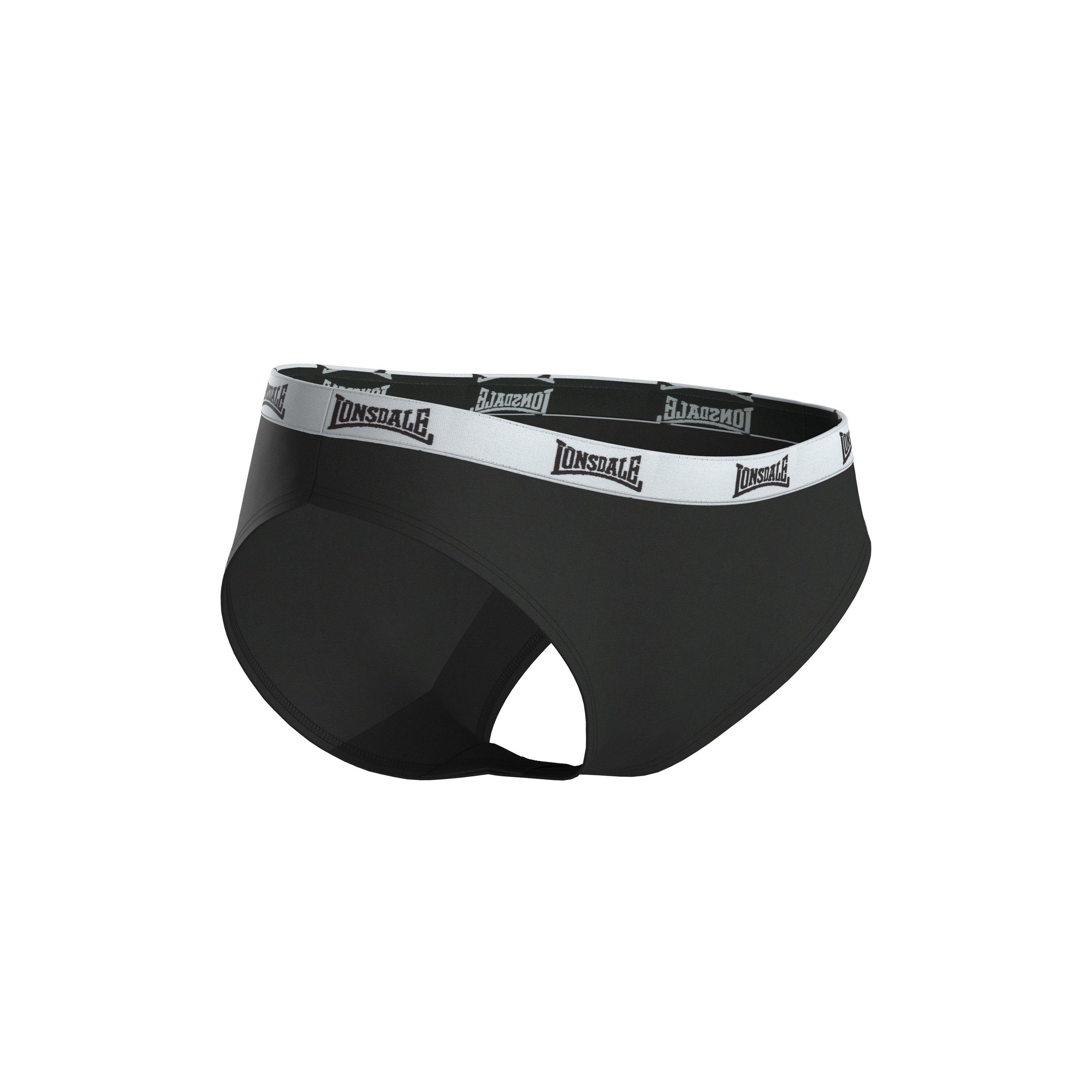 Black - Lonsdale - Single Short Ladies - 3