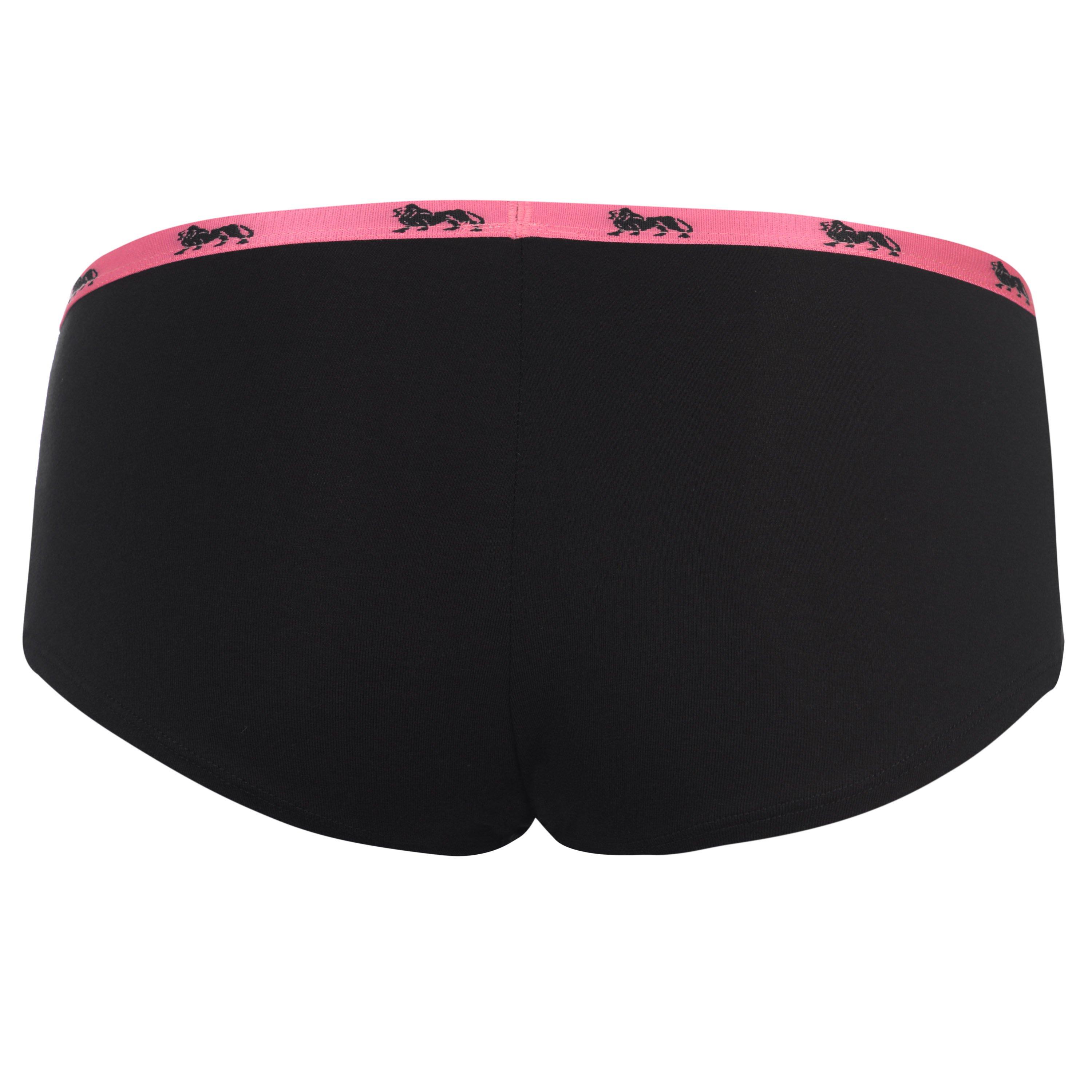 Preto/Rosa Fluorescente - Lonsdale - Single Short Ladies - 2