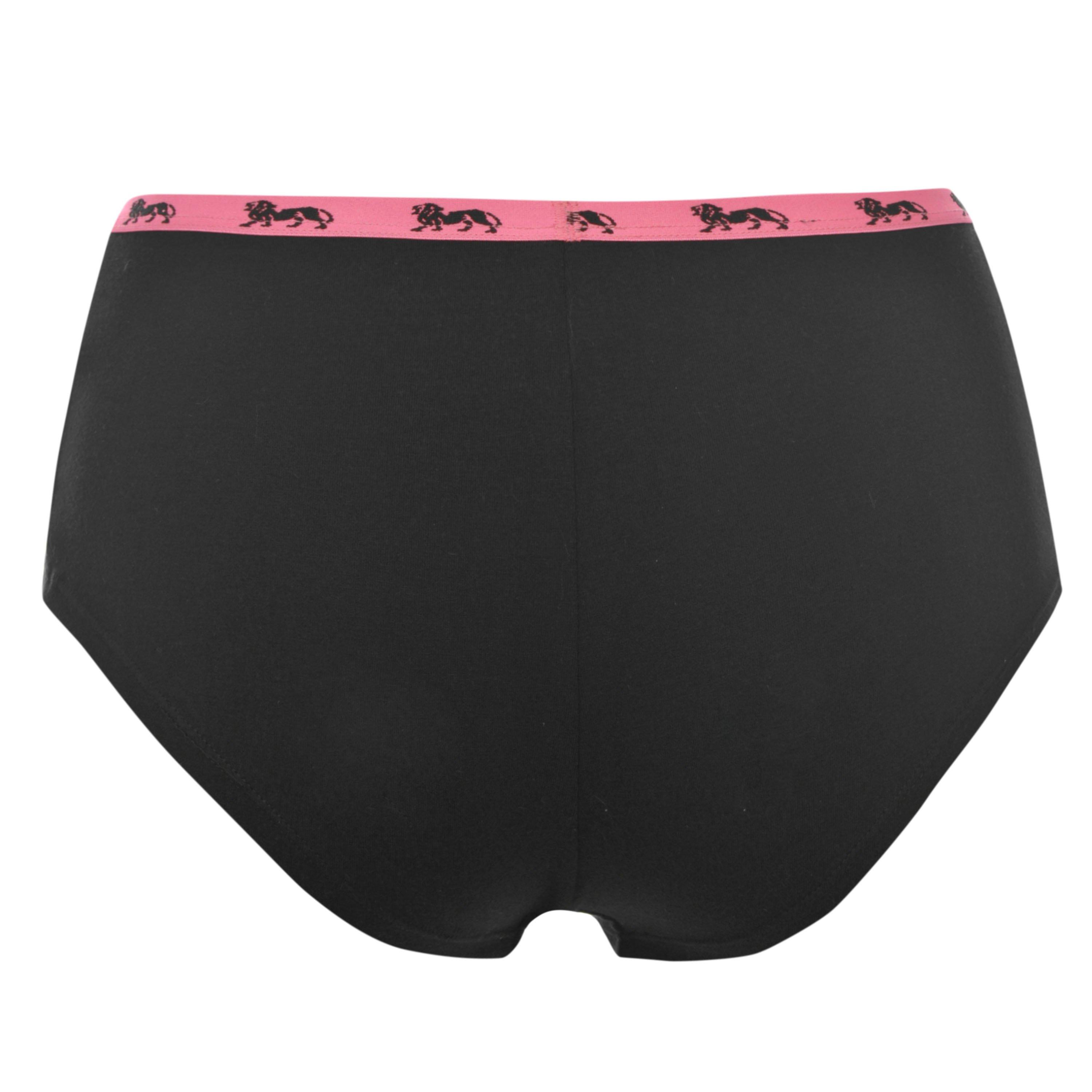 Preto/Rosa Fluorescente - Lonsdale - Single Short Ladies - 3