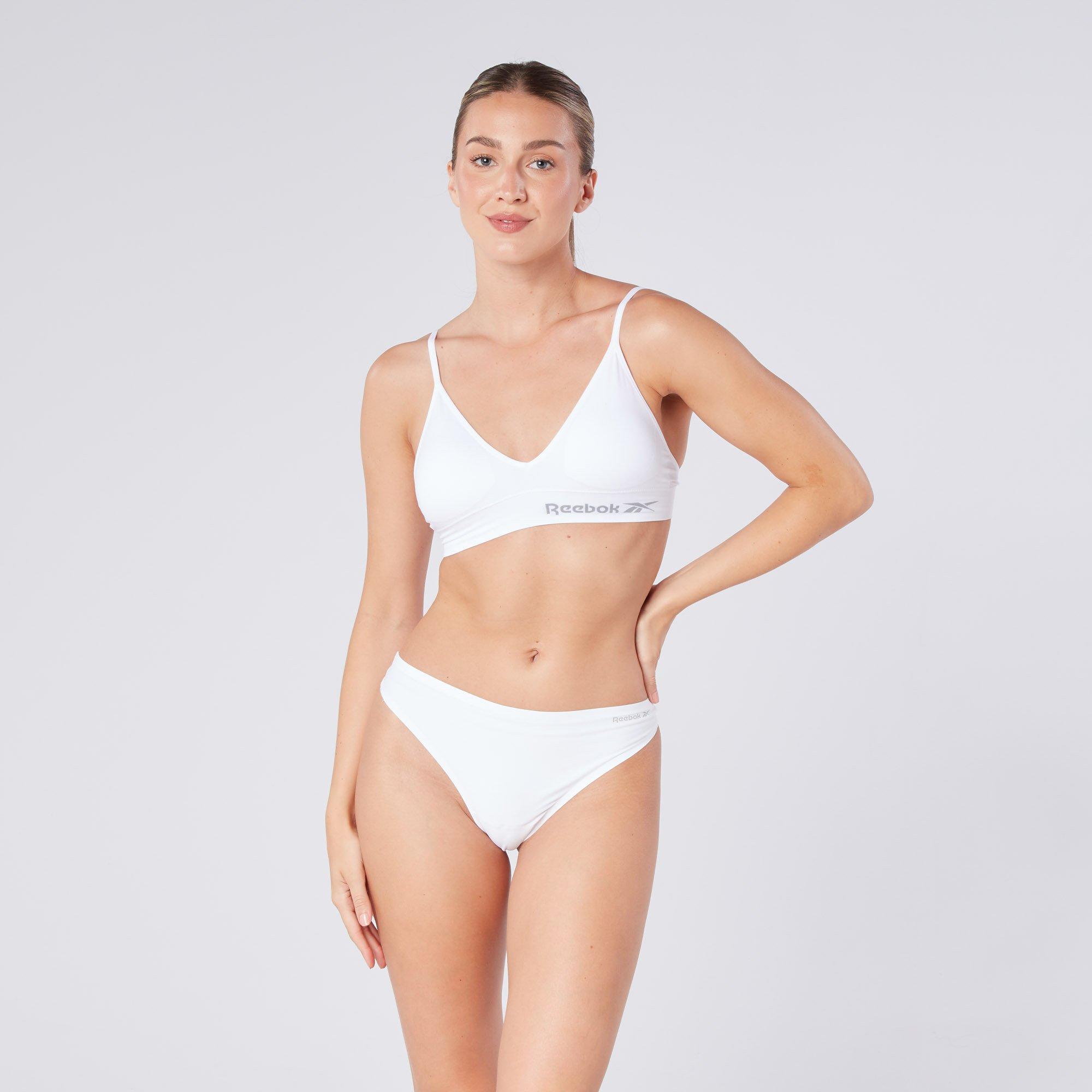 Noir/Blanc/Gris - Reebok - Reebok Womens 3 Pack Thongs Rae - 11