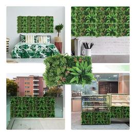 LIFE IDEAS Artificial Plant Hedge Greenery Wall Panel