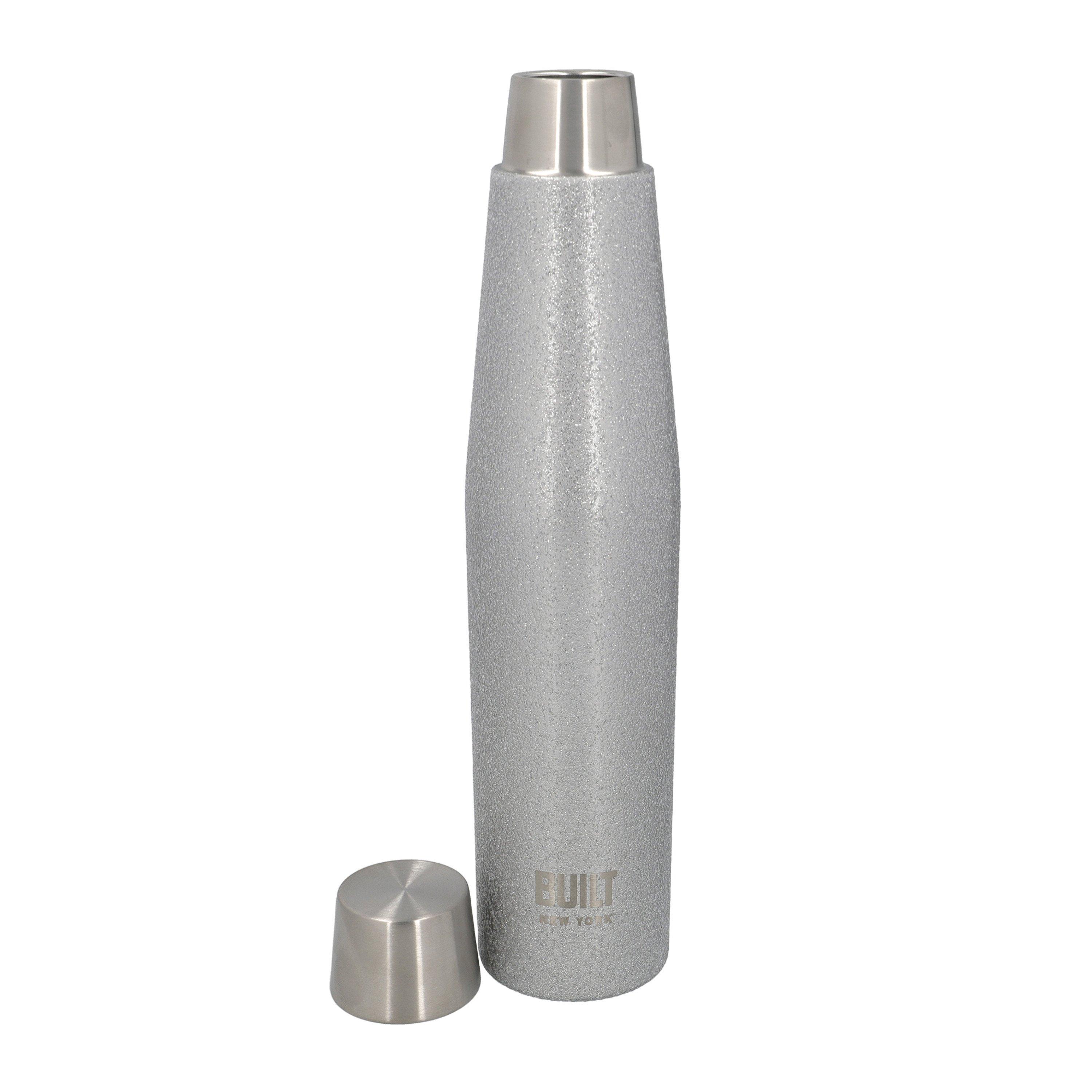 Silver - BUILT - BUILT Perfect Seal Apex Bottle Silver Glitter 54 - 2