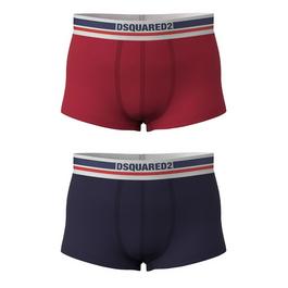 DSquared2 2 Pack Boxers Juniors