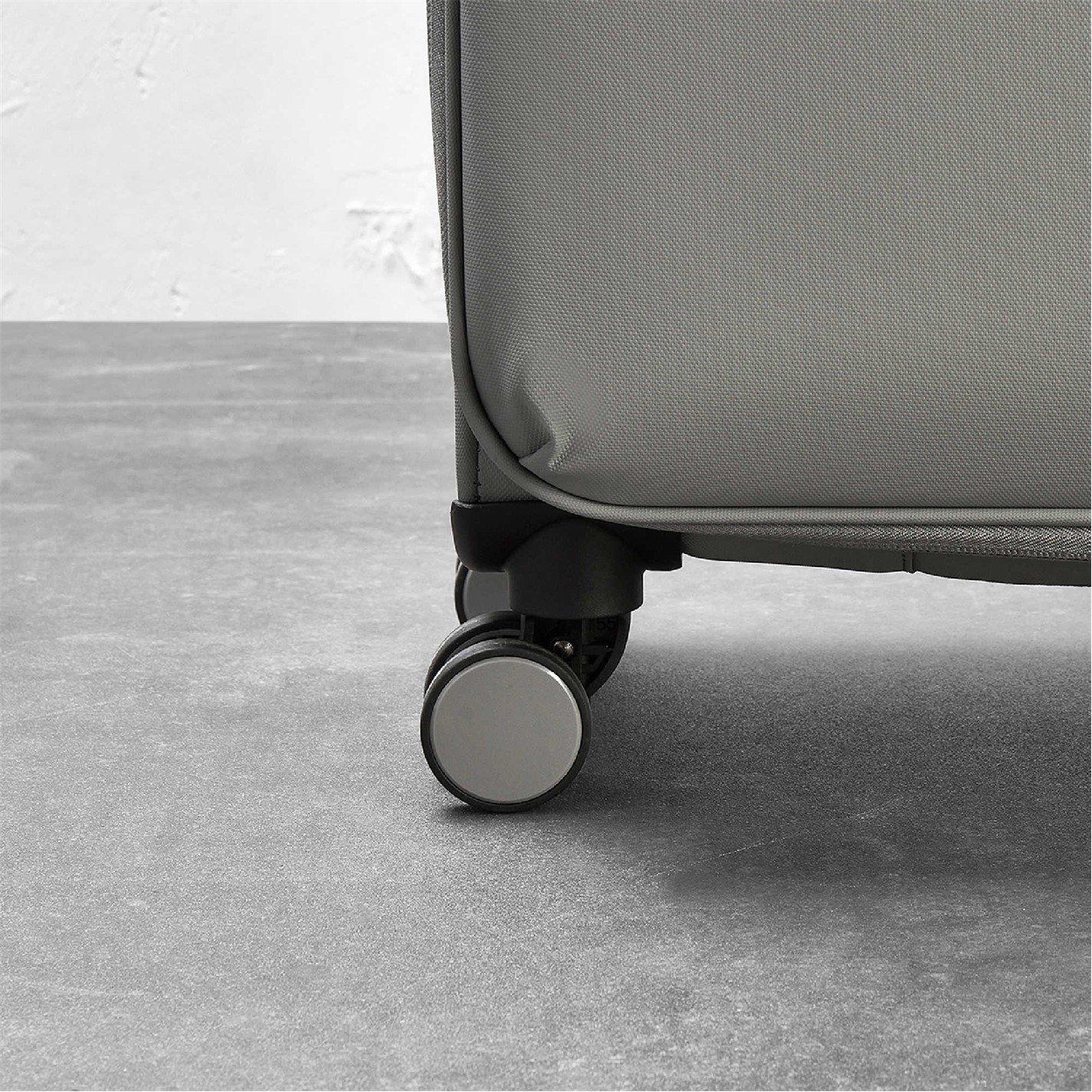Grey - Rock - Rock Harper Suitcase Grey - 3