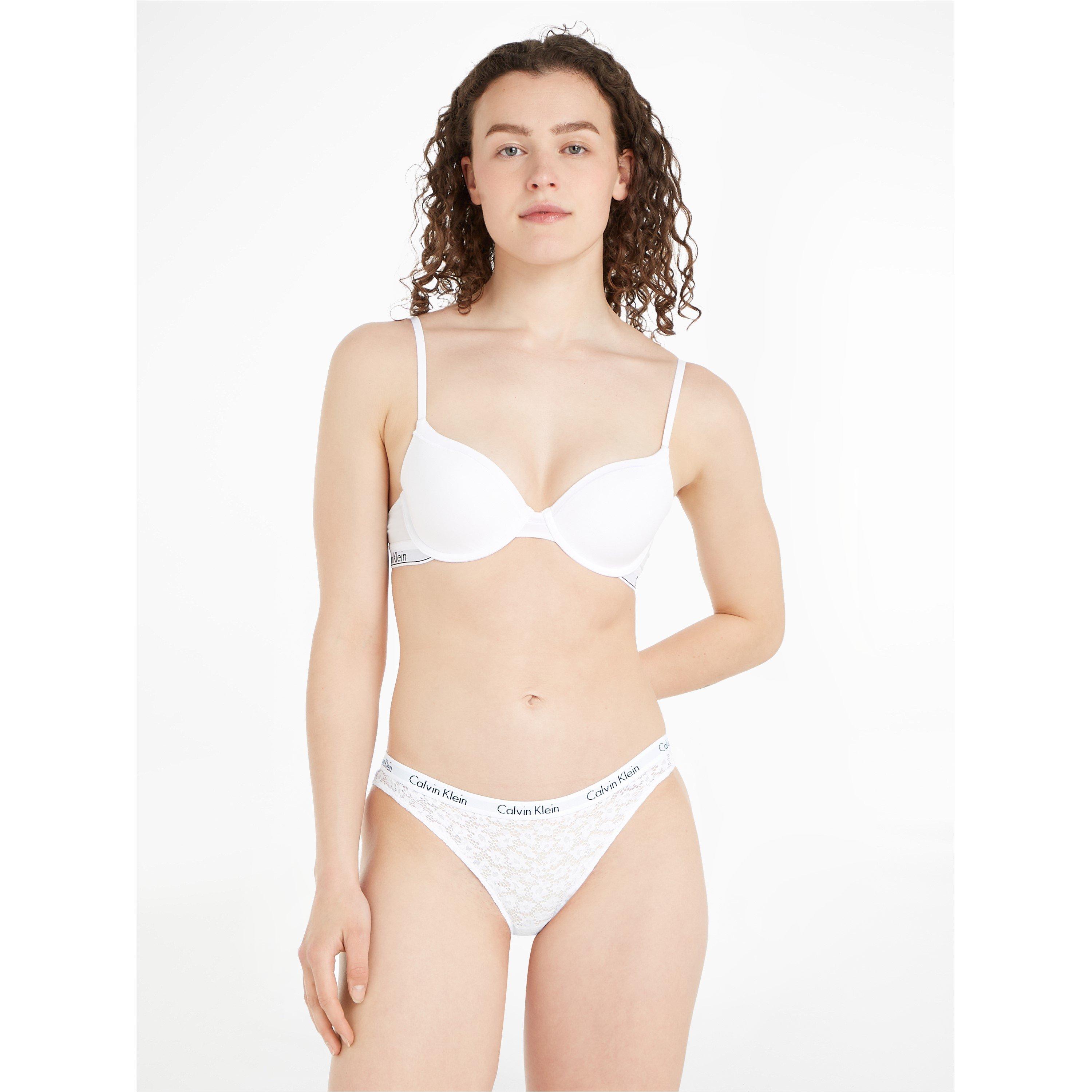 Weiß - Calvin Klein - Caros Lace Bikini Briefs - 3