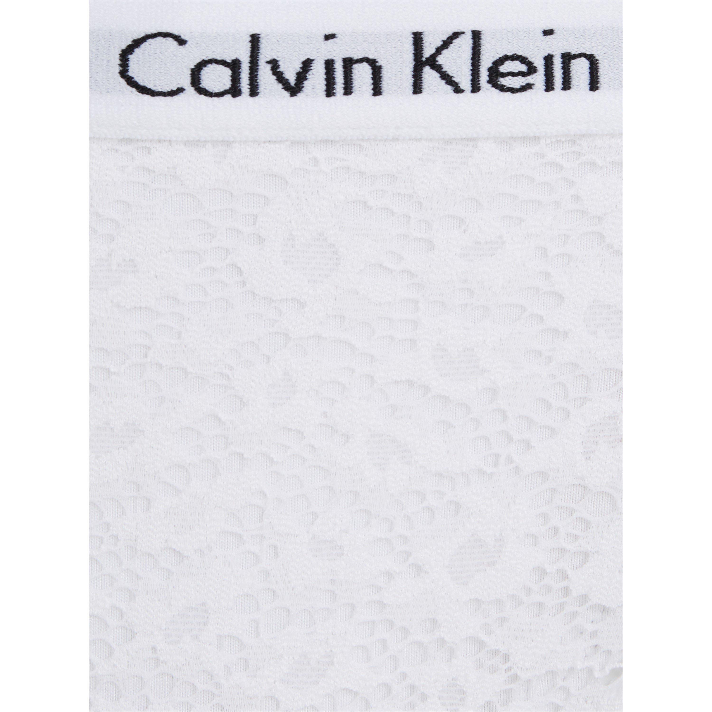 Wit - Calvin Klein - Caros Lace Brazilian Briefs - 5