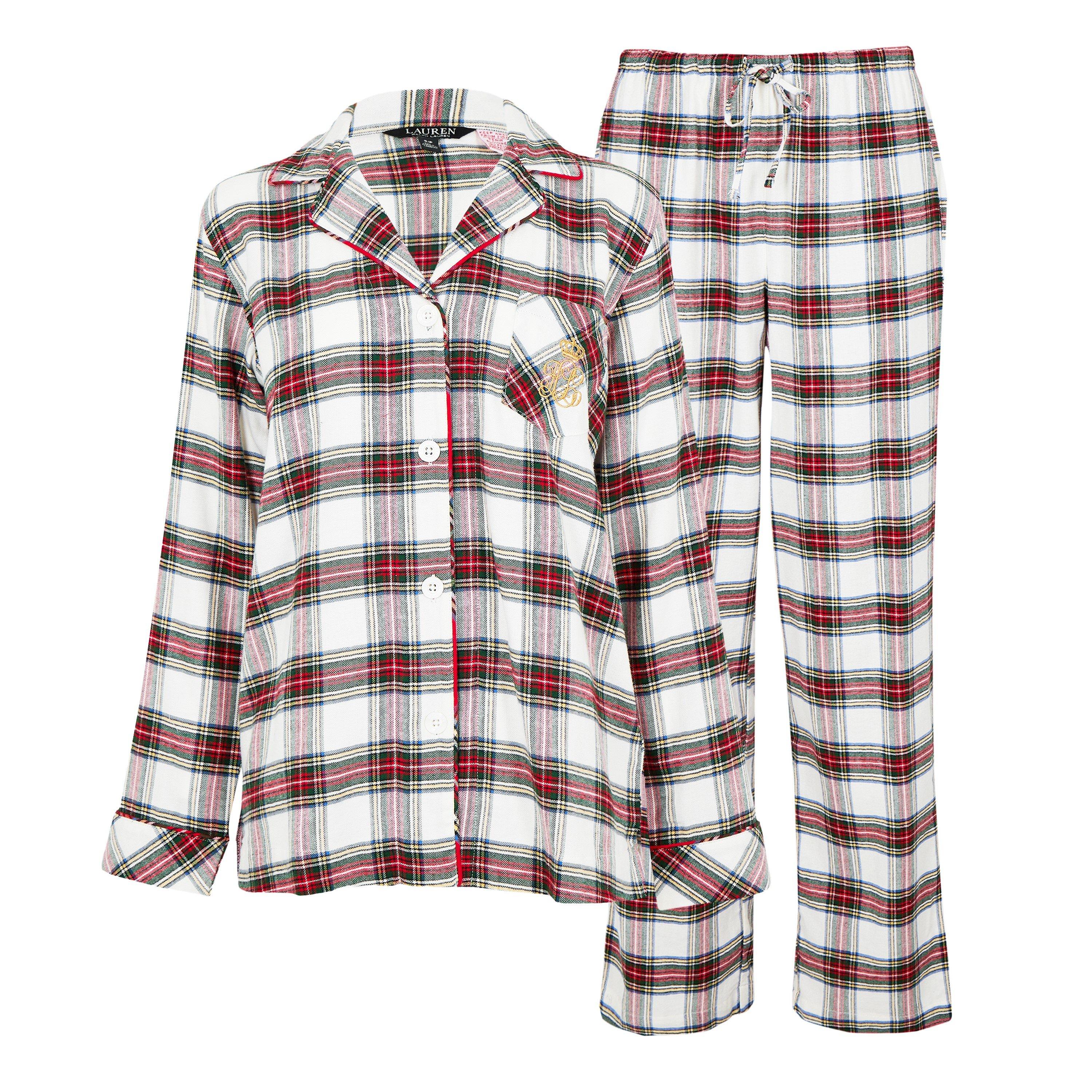 Lauren by Ralph Lauren Women's Twill Pyjama Set