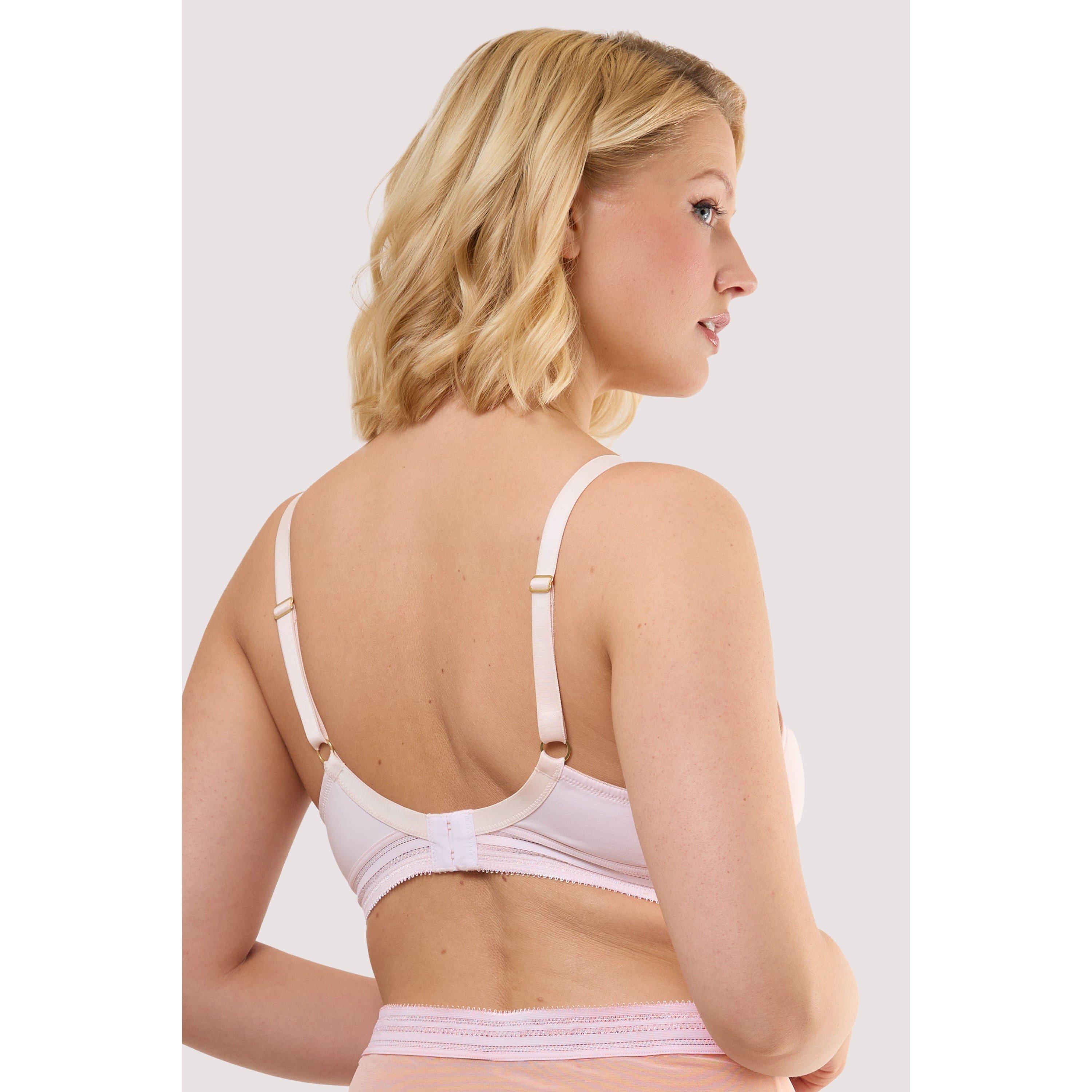 Pink - Playful Promises - Icon Blush Pink Microfiber Moulded Cup Bra - 3