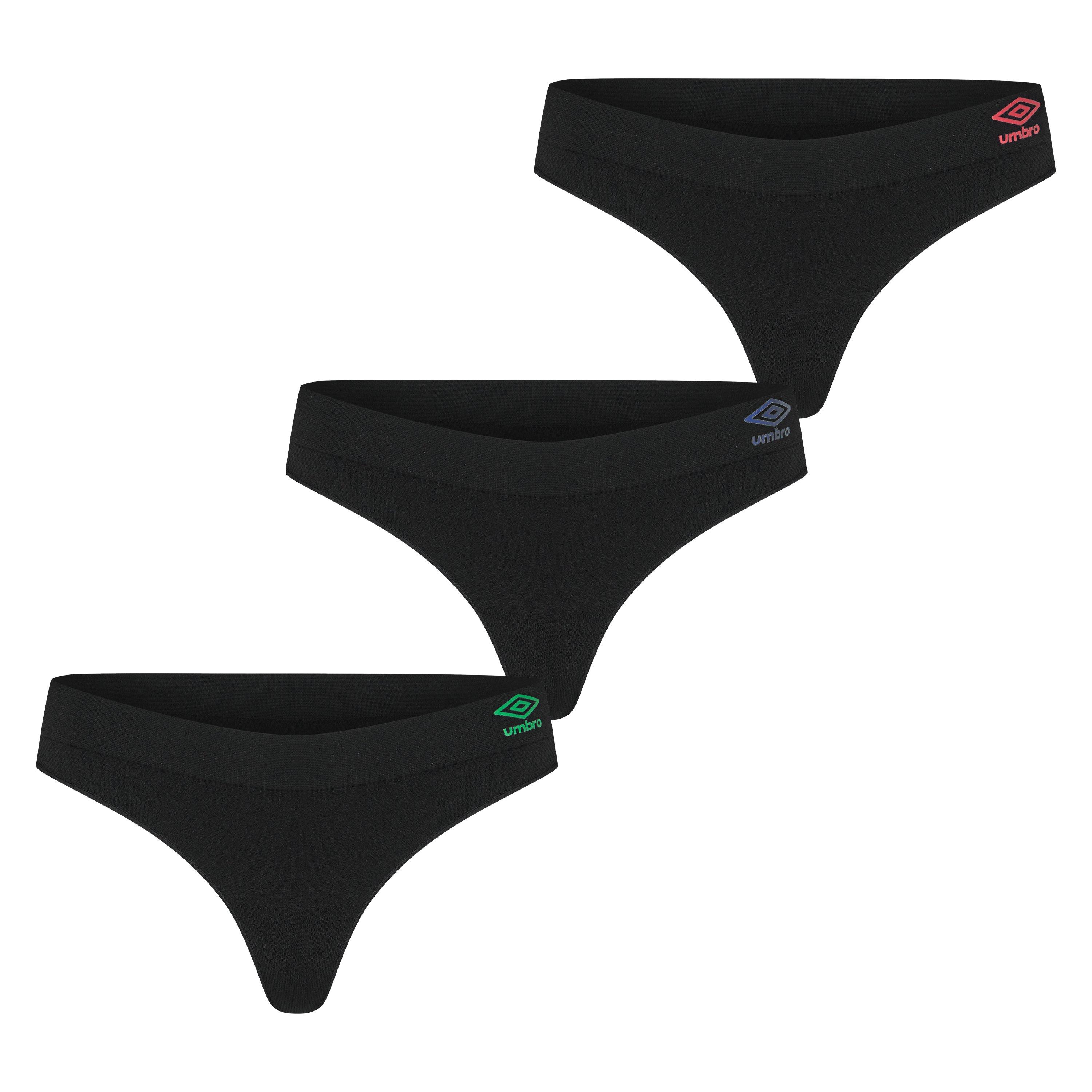 Black - Umbro - Women's Thong Lingerie - 1