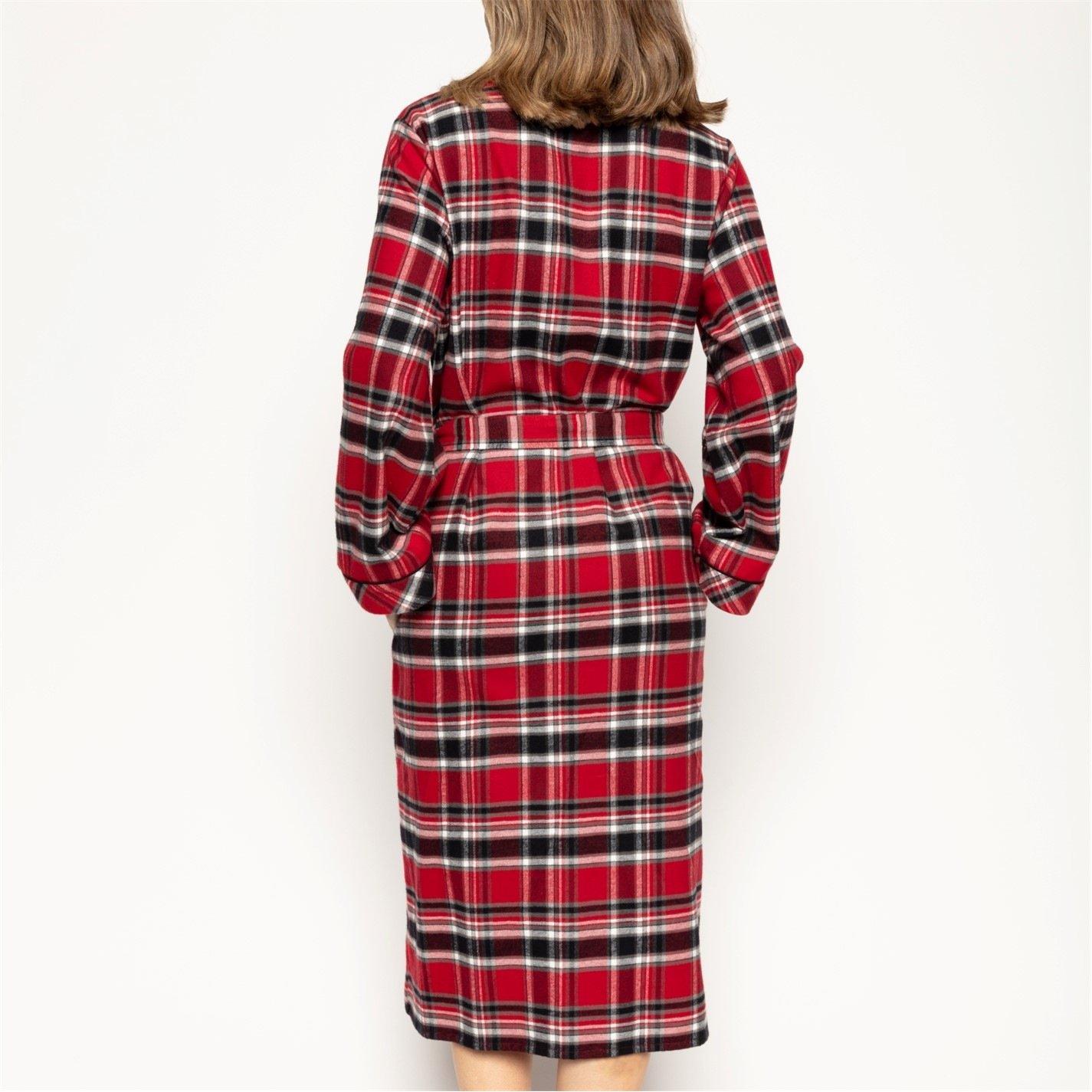 Xadrez vermelho - Cyberjammies - Clarissa Long Dressing Gown - 2