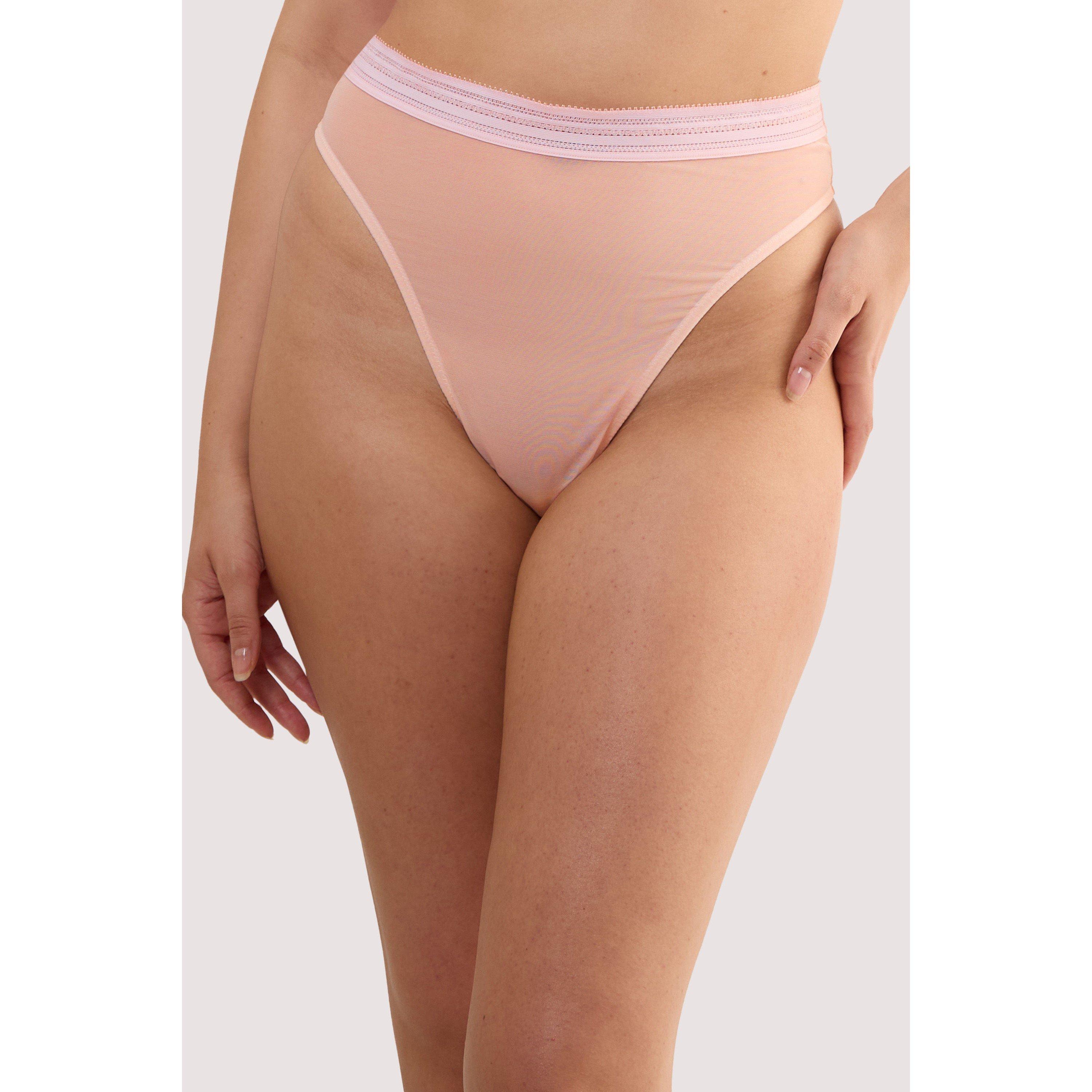 Pink - Playful Promises - Icon Blush Pink High Waist Thong - 1