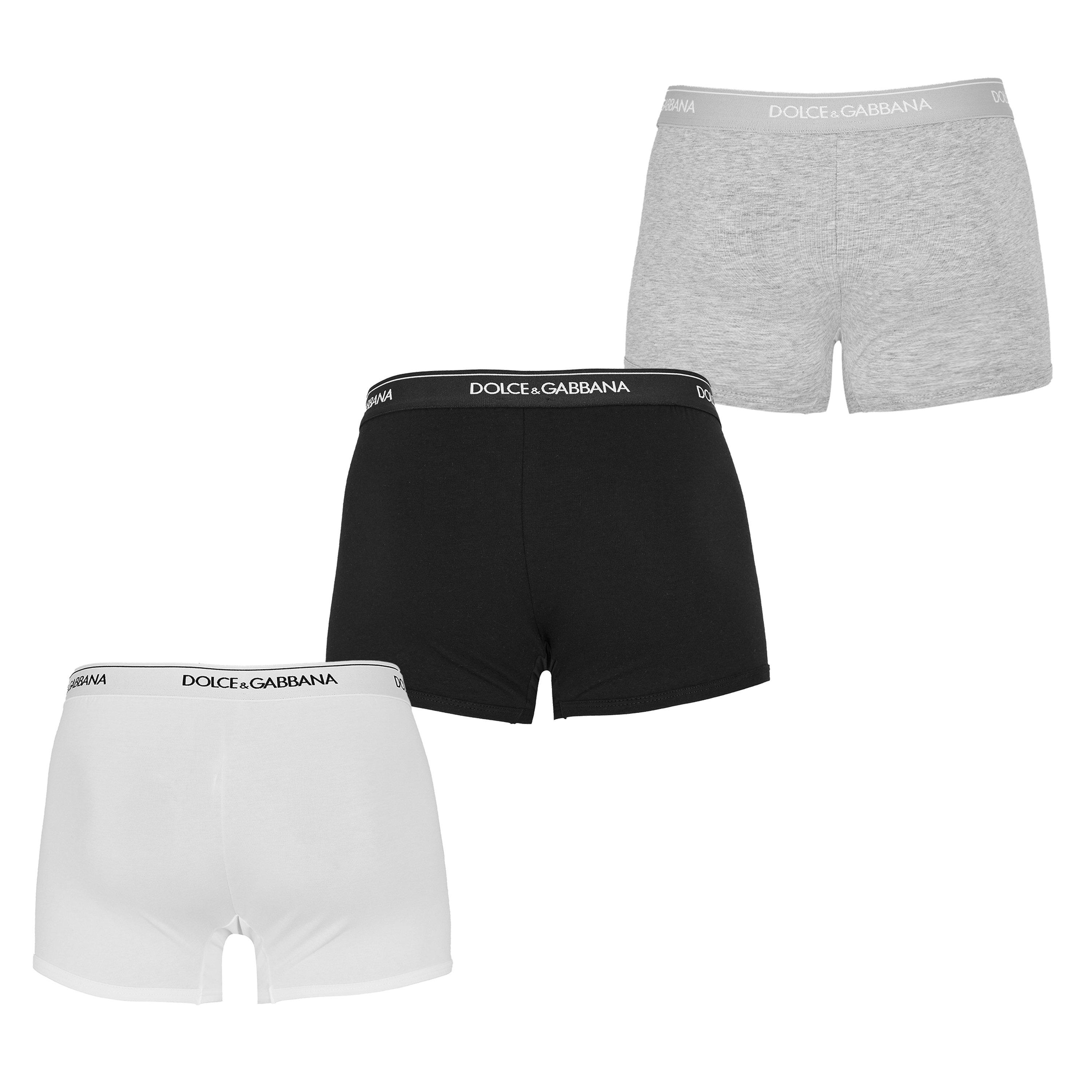 Multi - Dolce and Gabbana - DG 3PK Boxer Sn62 - 2