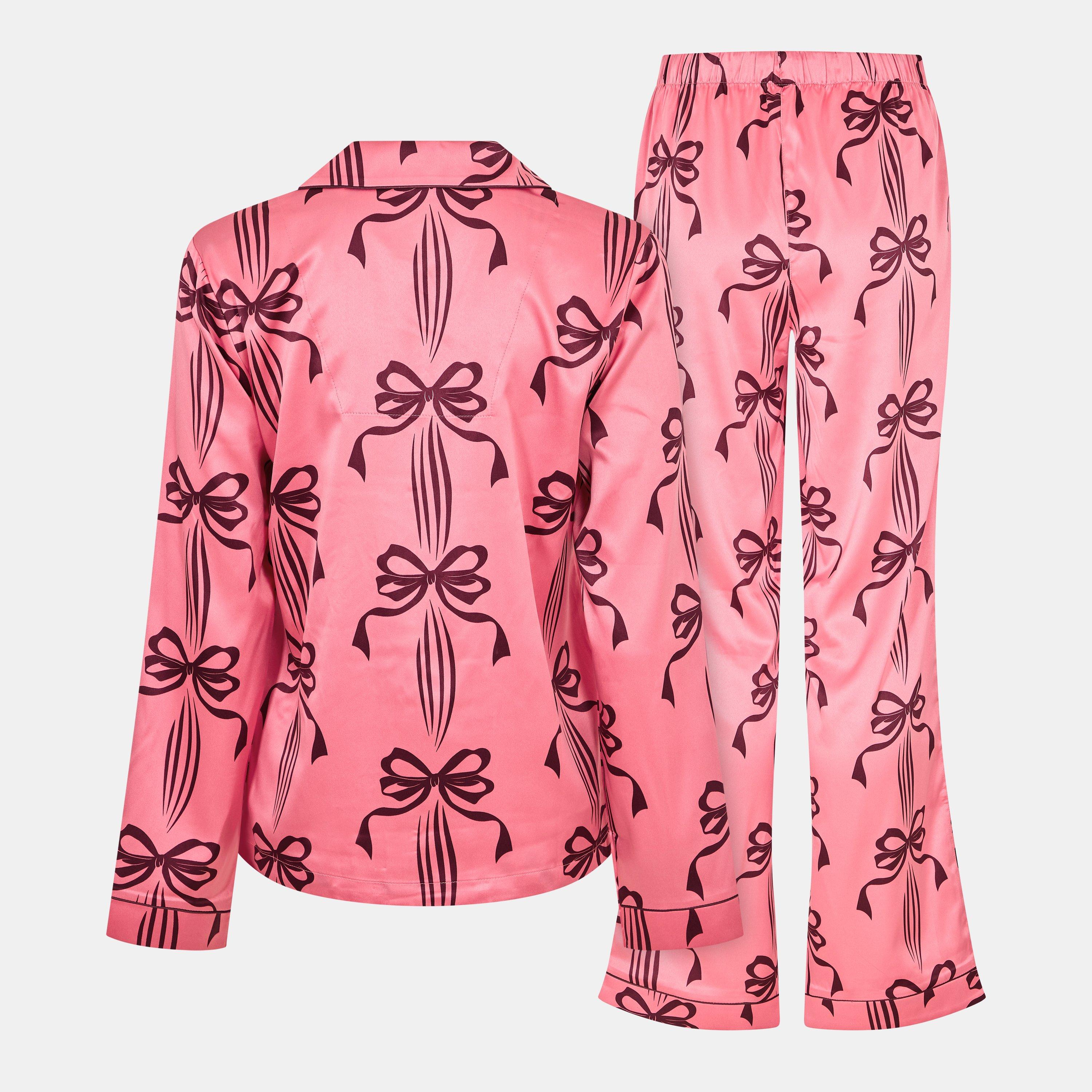 Pin Bows - Chelsea Peers - Print Long Sleeve Pyjamas Set - 2