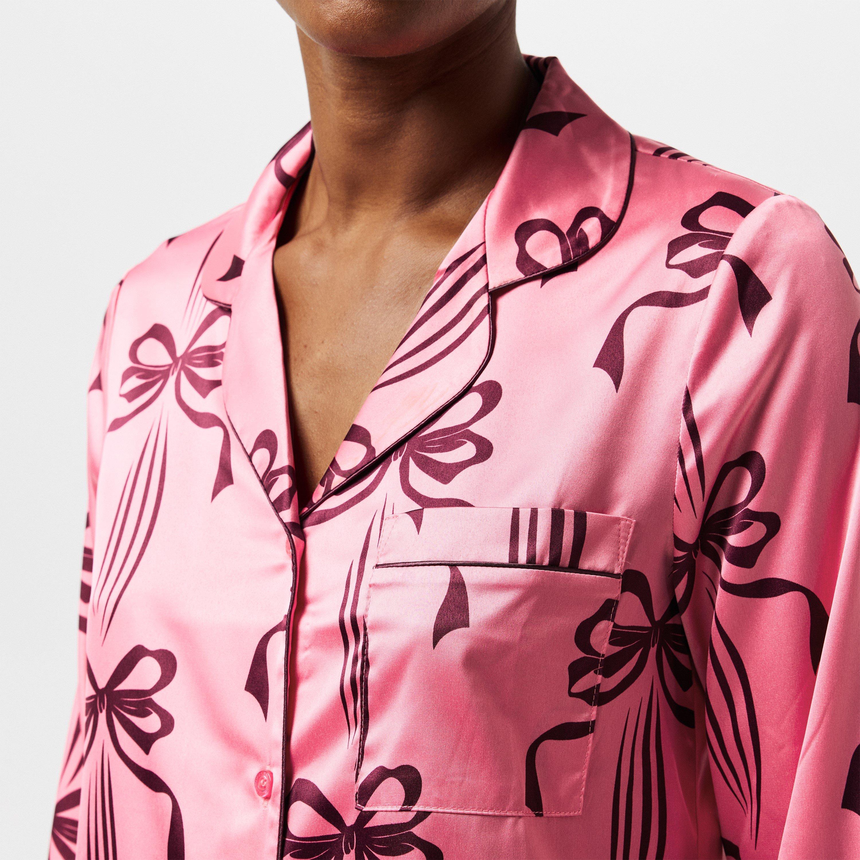 Pin Bows - Chelsea Peers - Print Long Sleeve Pyjamas Set - 5