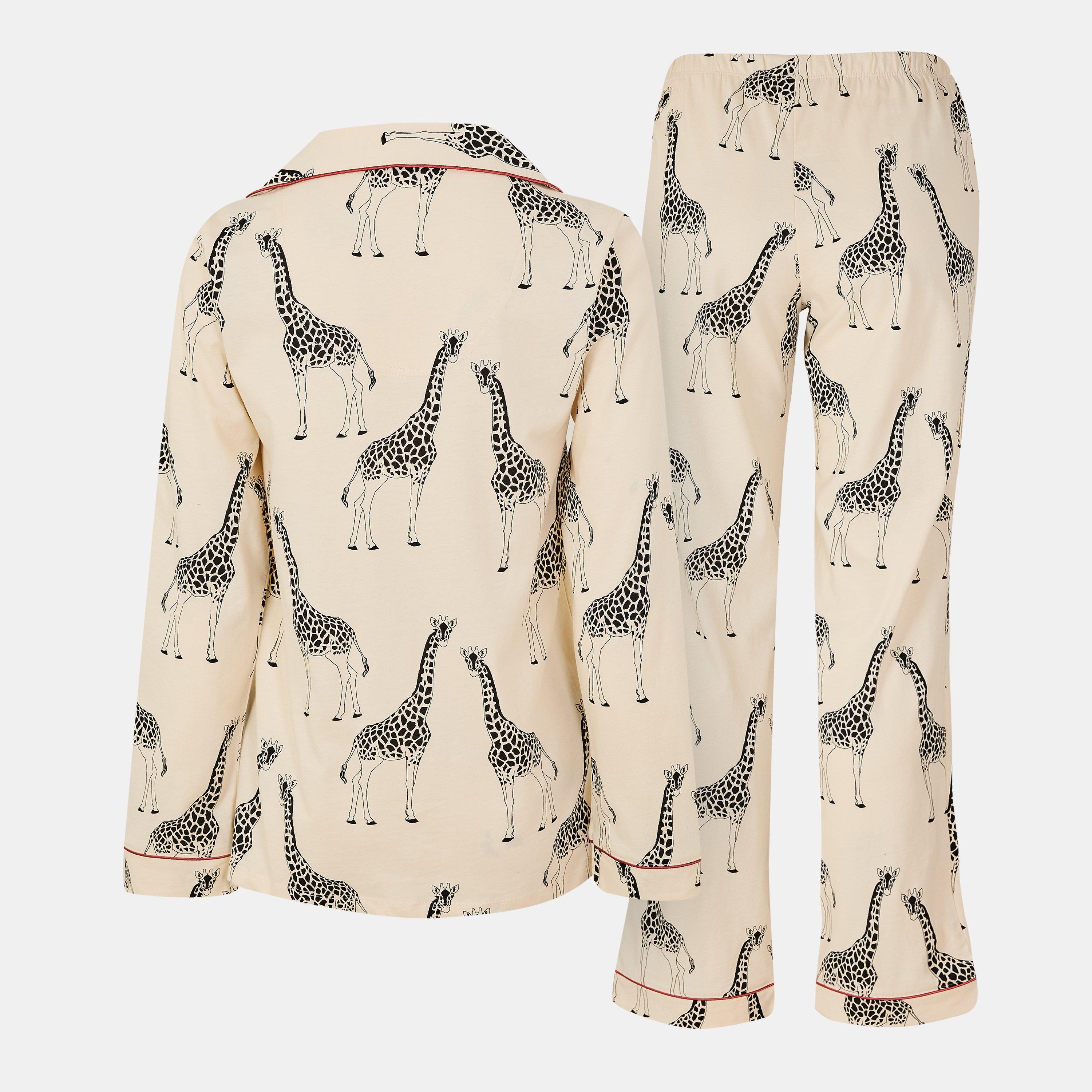 Bijela žirafa - Chelsea Peers - Button Up Pyjama Set - 2