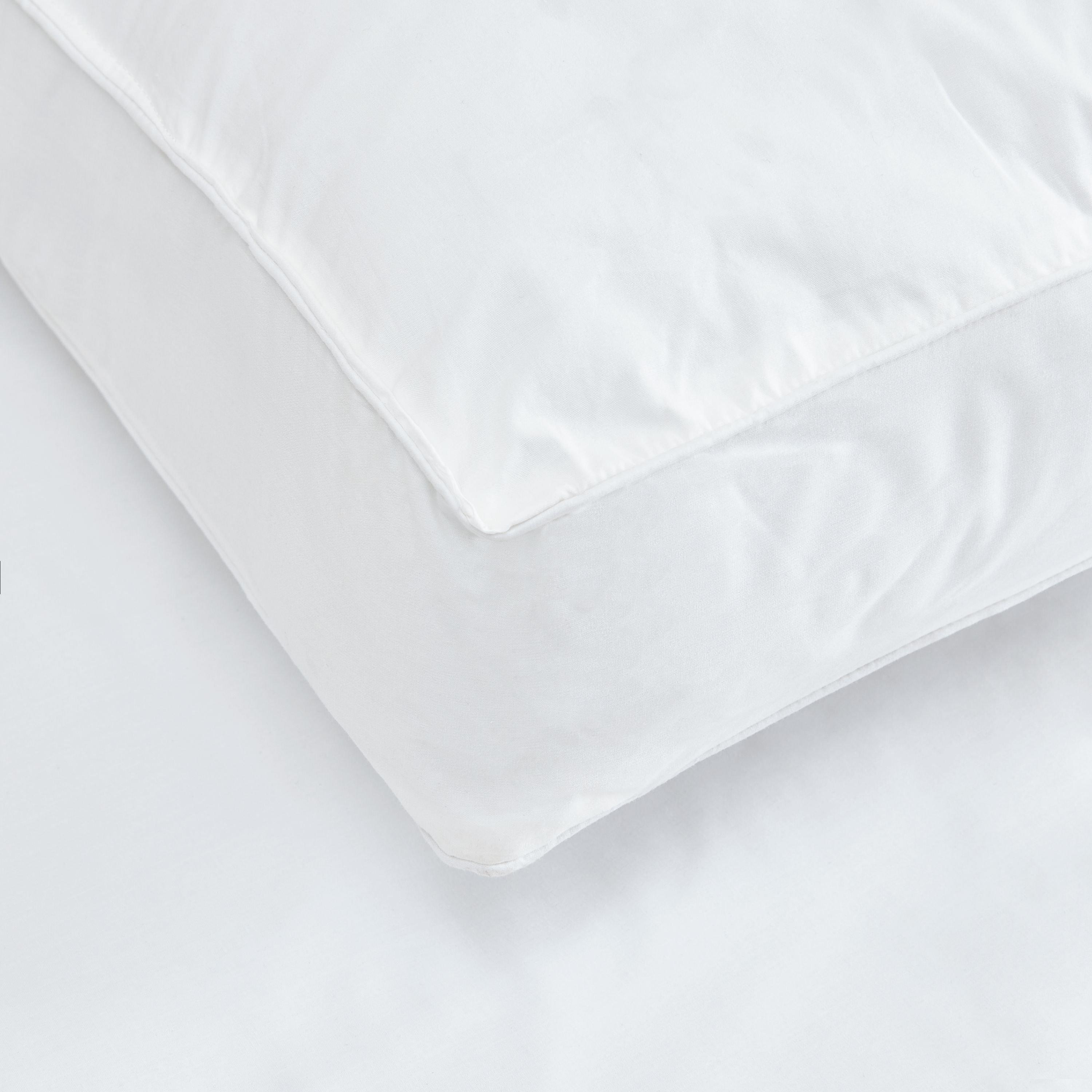 White - Catherine Lansfield - Luxury Box Cotton Pillow - 3