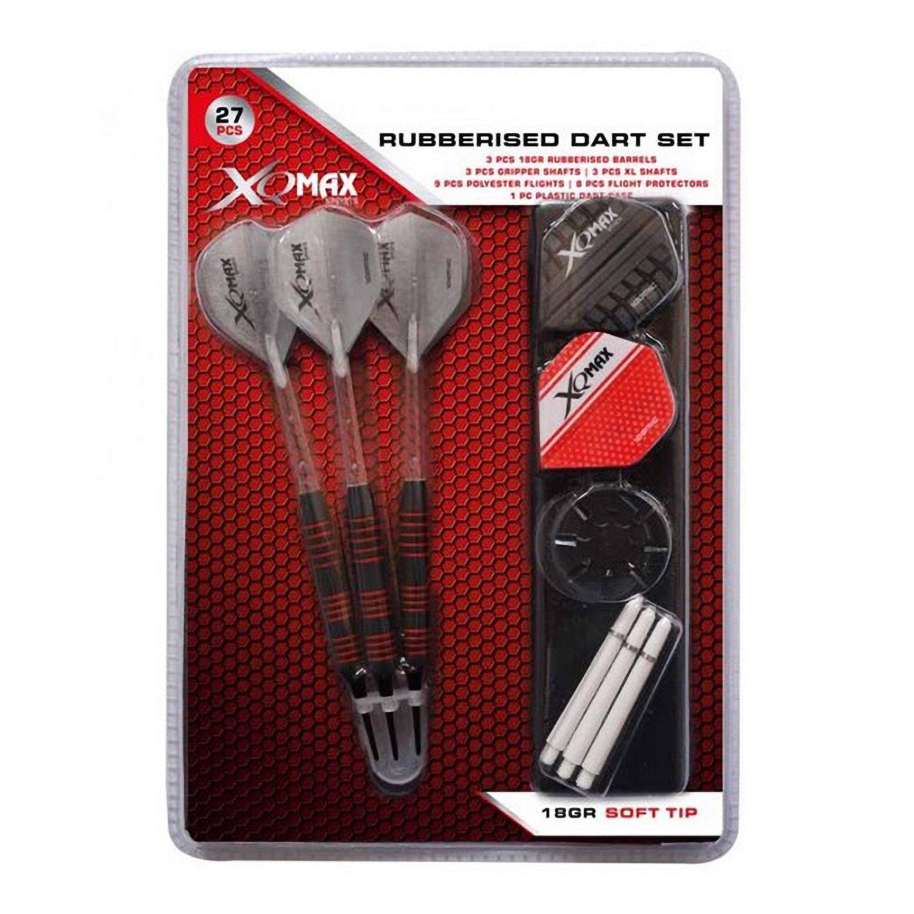 Black/Green - XQ Max - - Set of Darts (3x18g) with extra Flights - 1